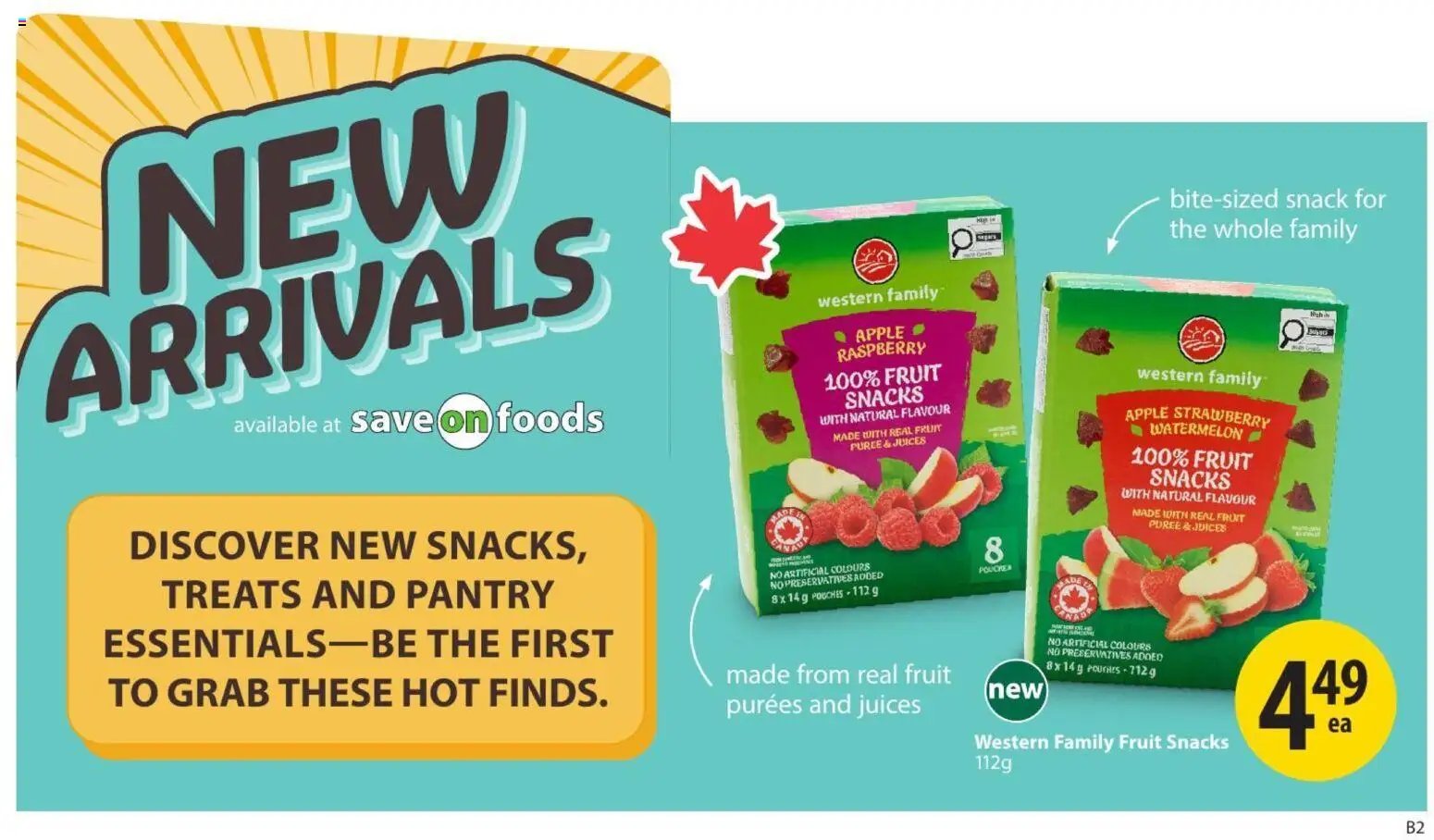 Save on foods weekly flyer / circulaire