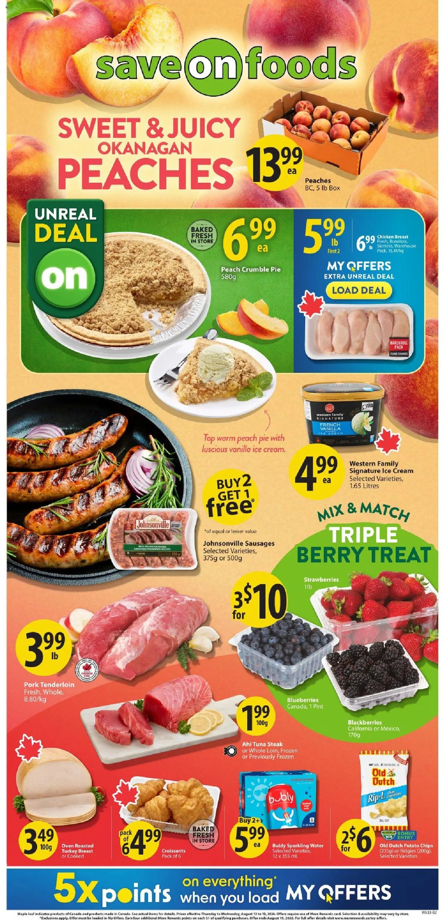 Save on foods weekly flyer / circulaire