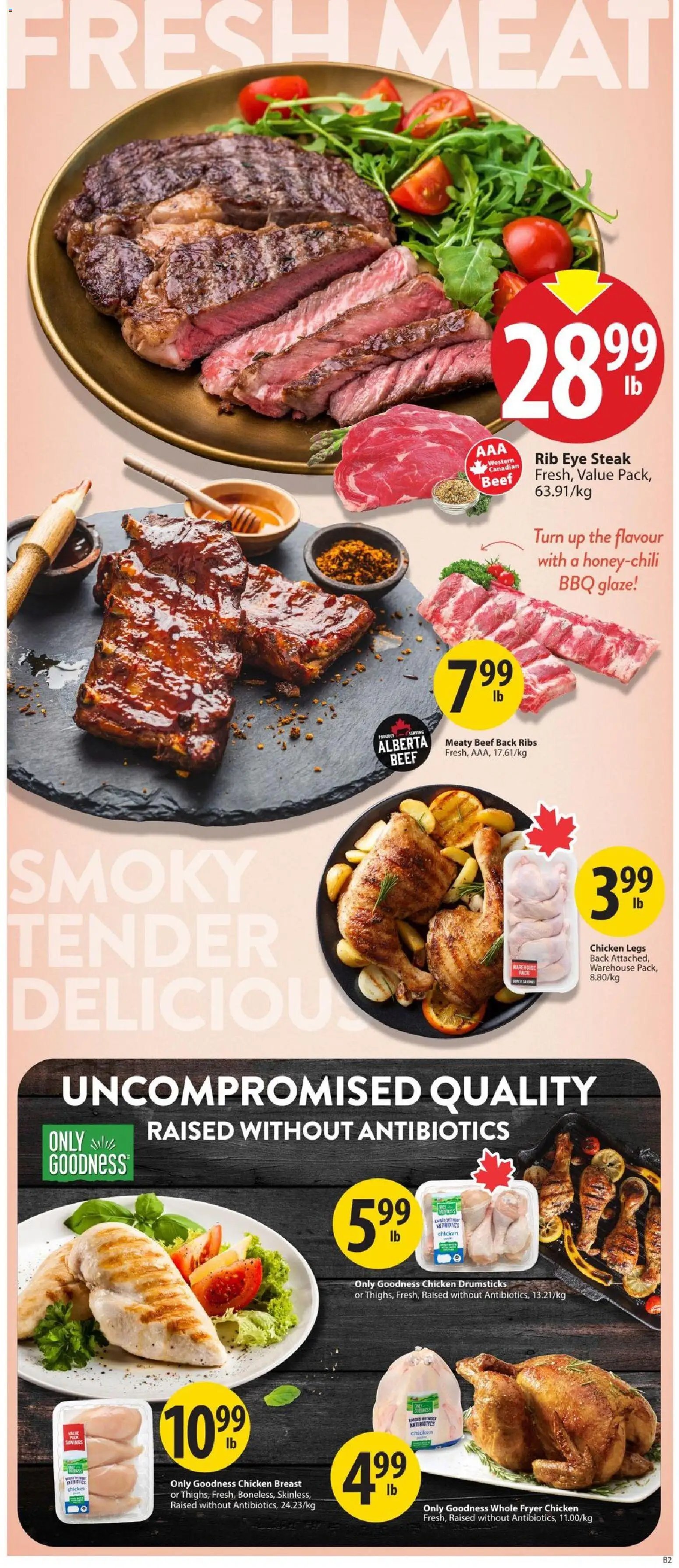 Save on foods weekly flyer / circulaire