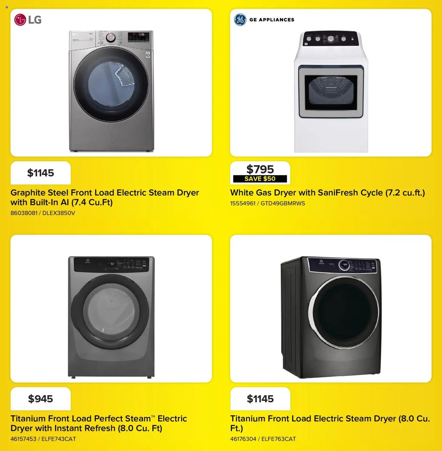 Leon's - BBFL appliances