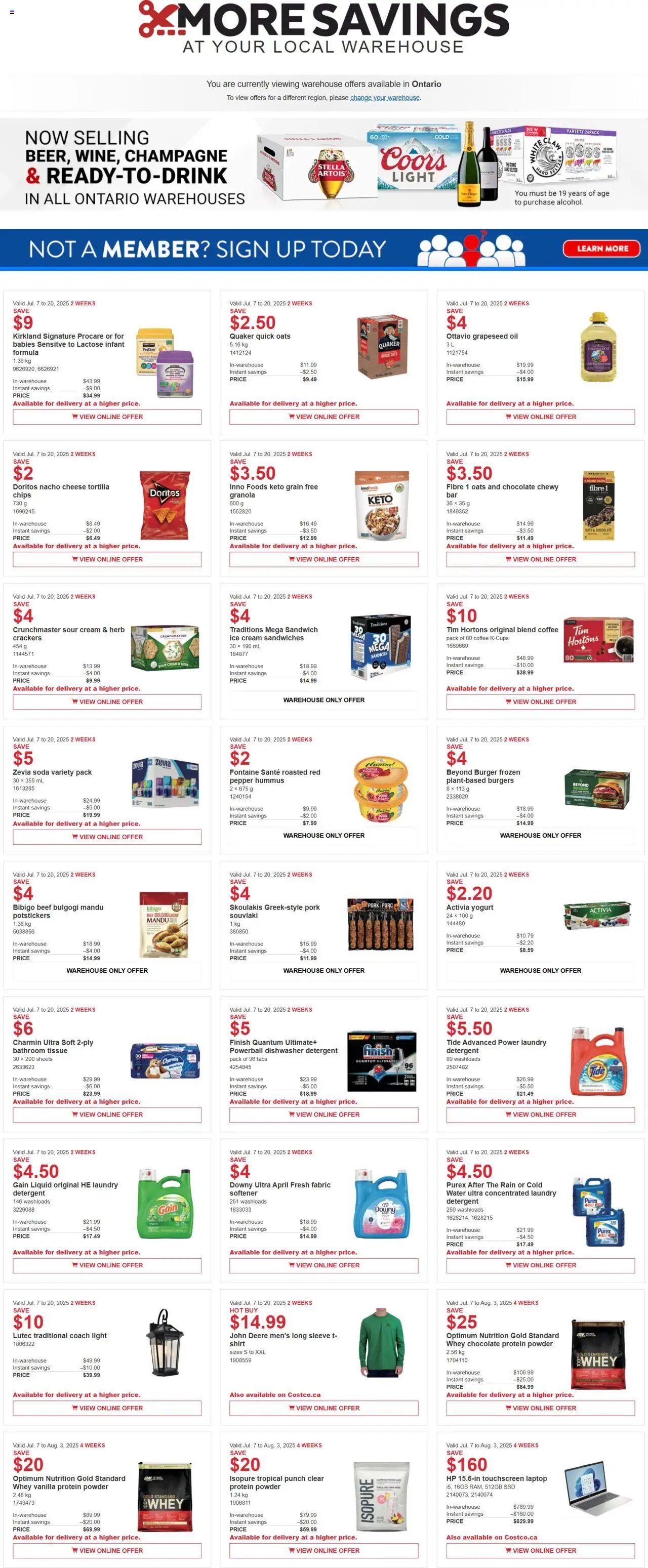 Costco flyer (2025-07-07 - 2025-08-03) | 1