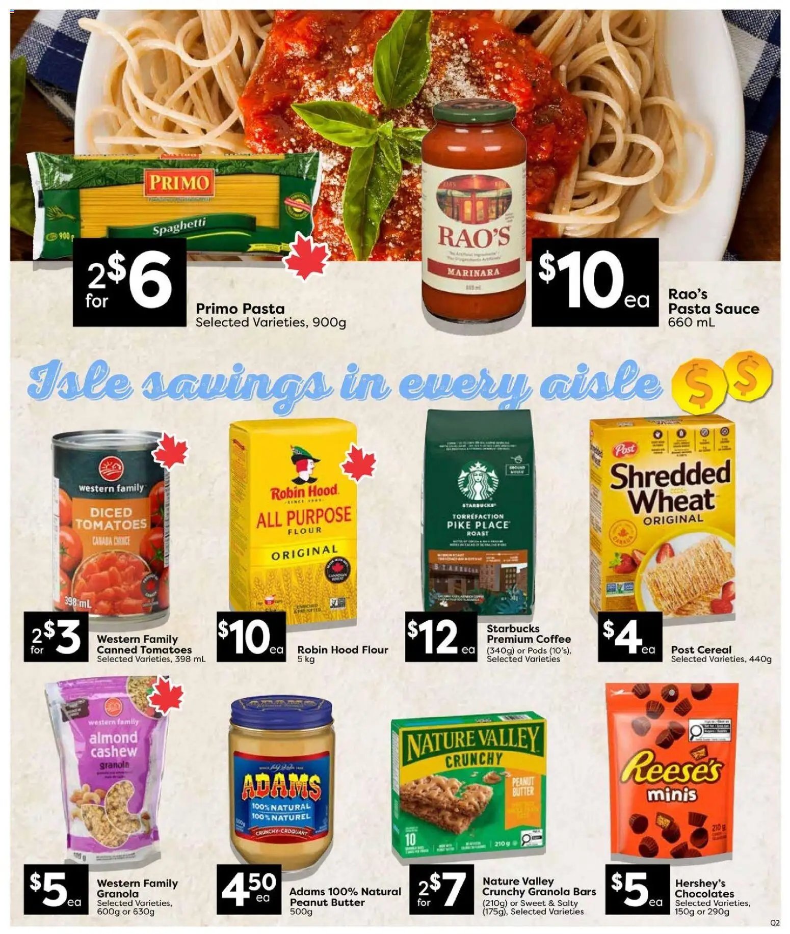 Quality Foods weekly flyer / circulaire