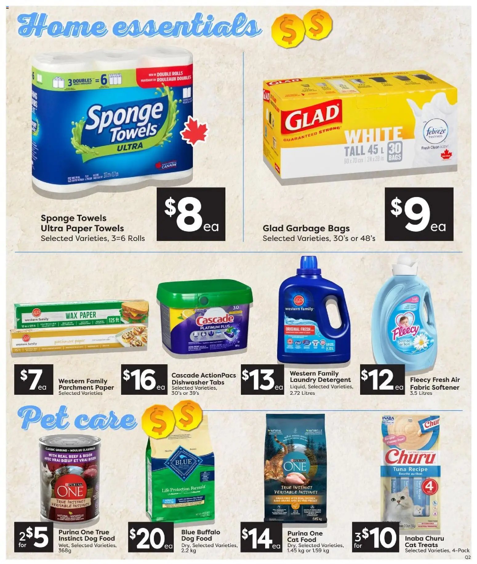 Quality Foods weekly flyer / circulaire