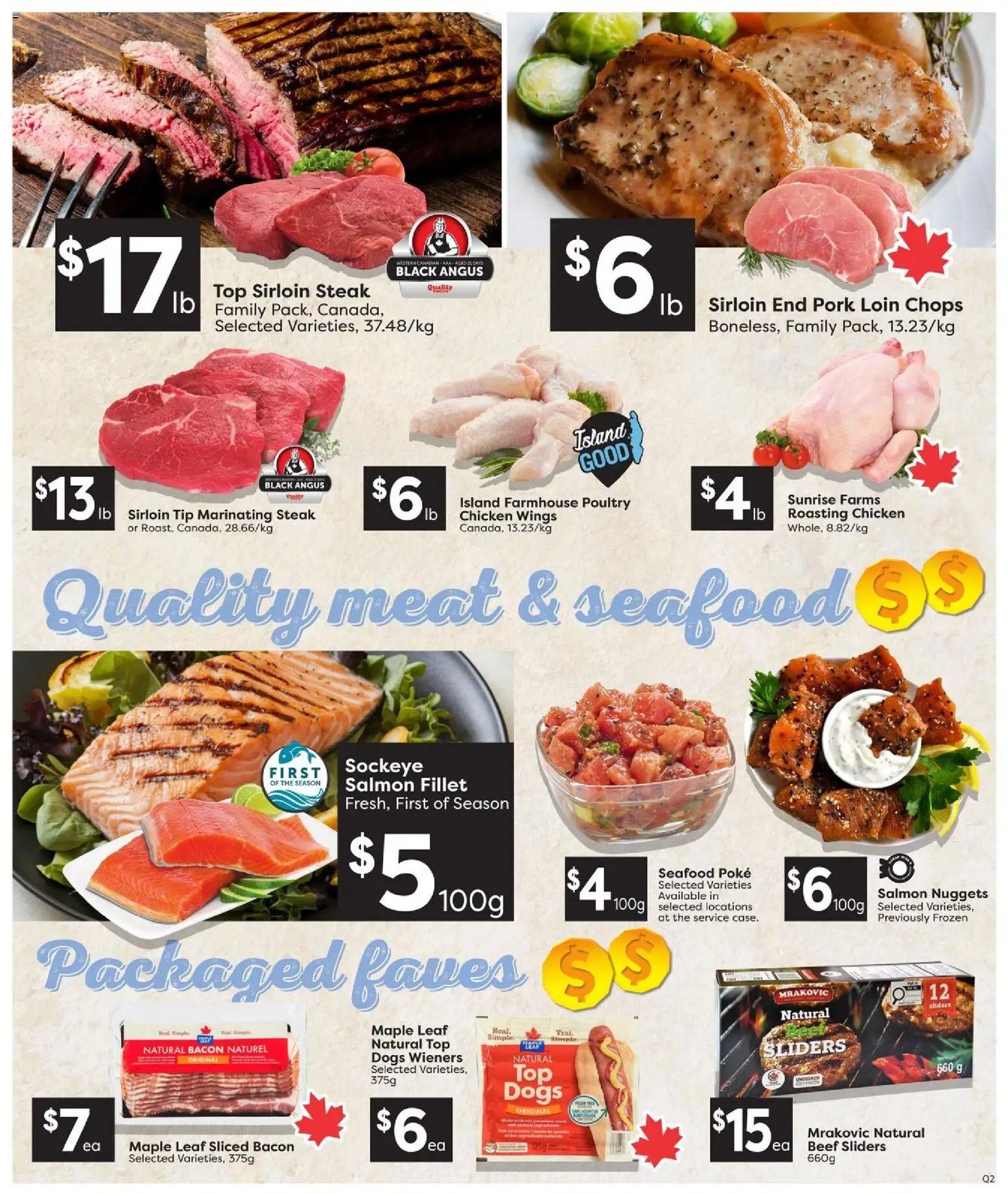 Quality Foods weekly flyer / circulaire
