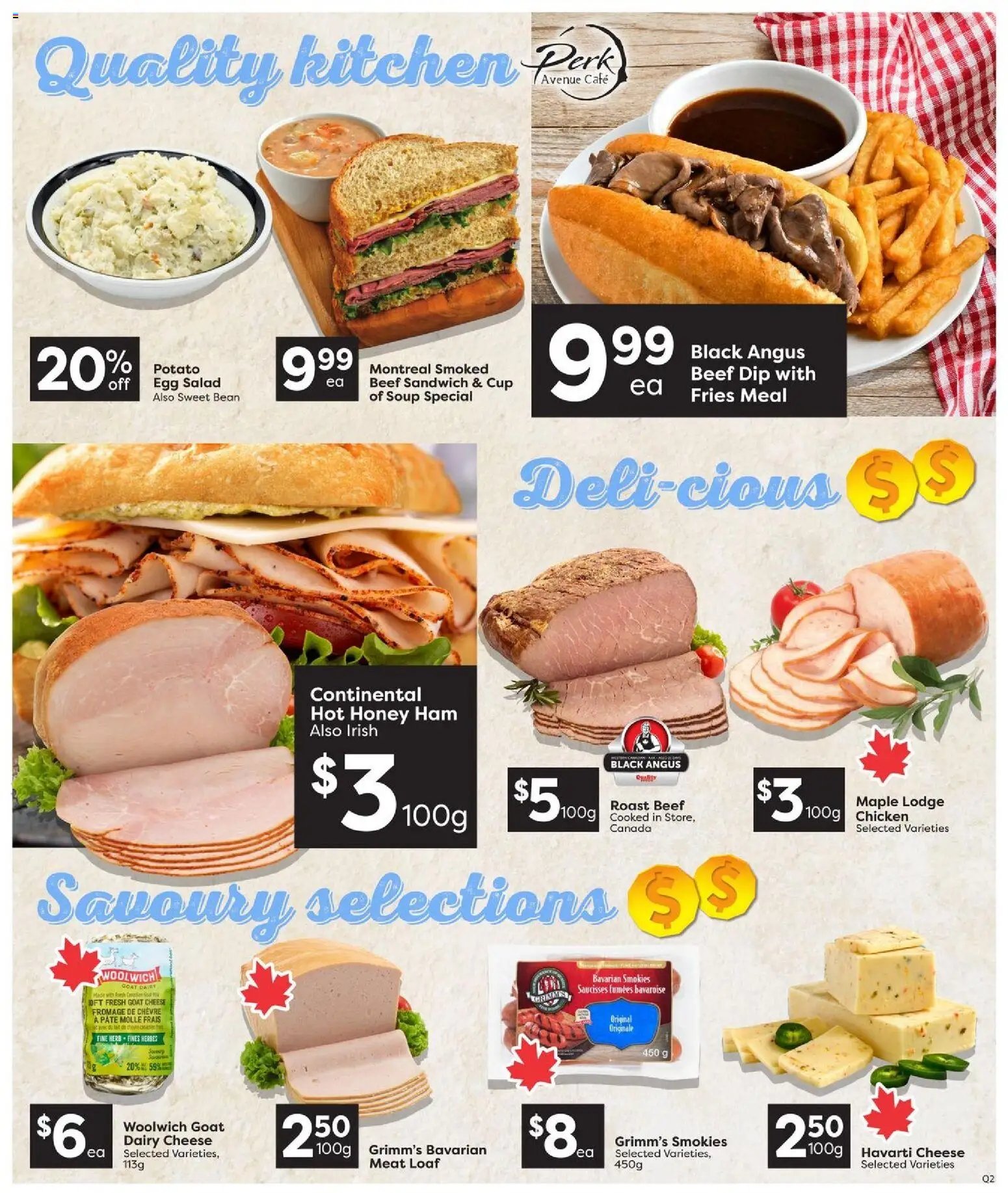Quality Foods weekly flyer / circulaire