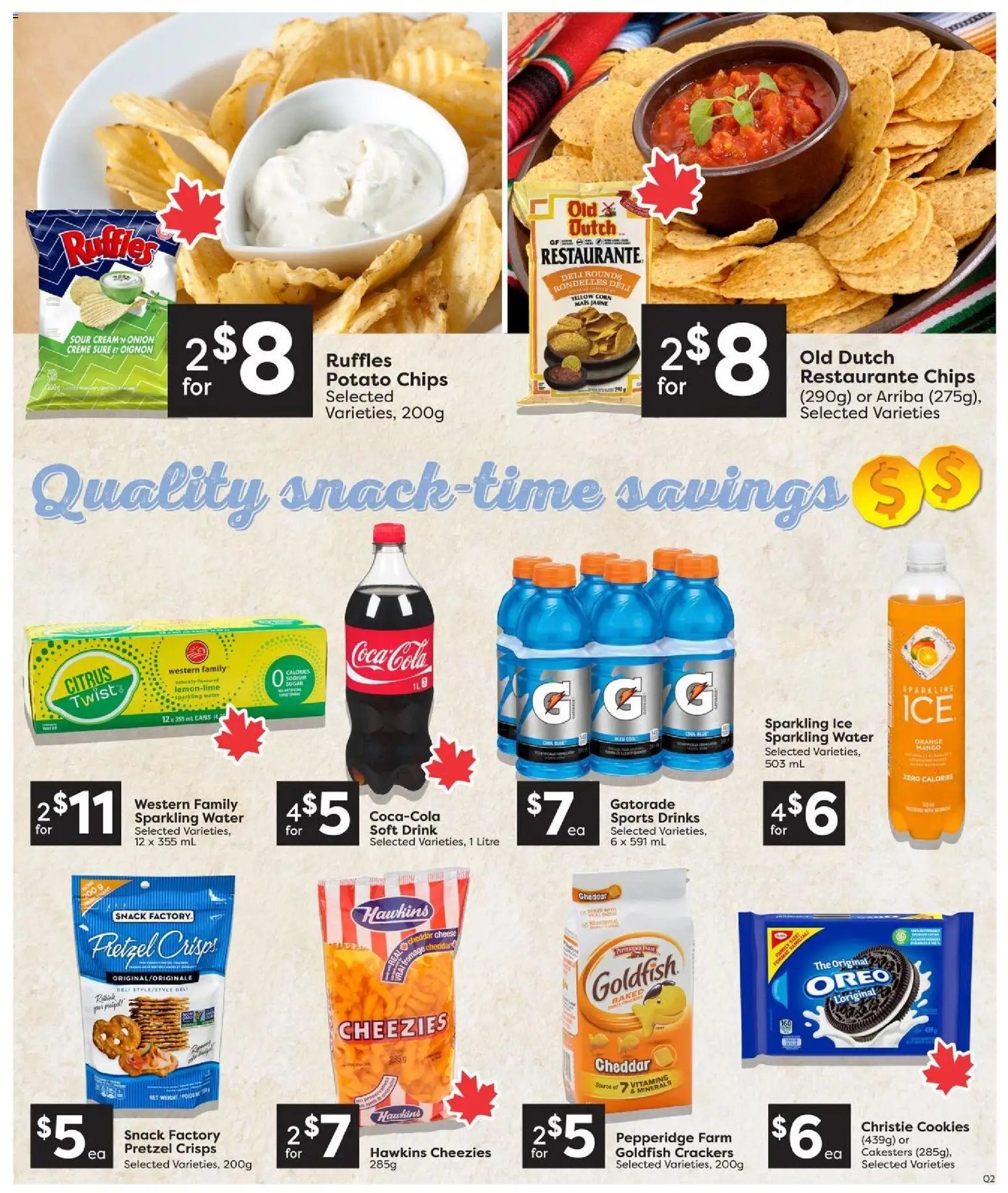 Quality Foods weekly flyer / circulaire