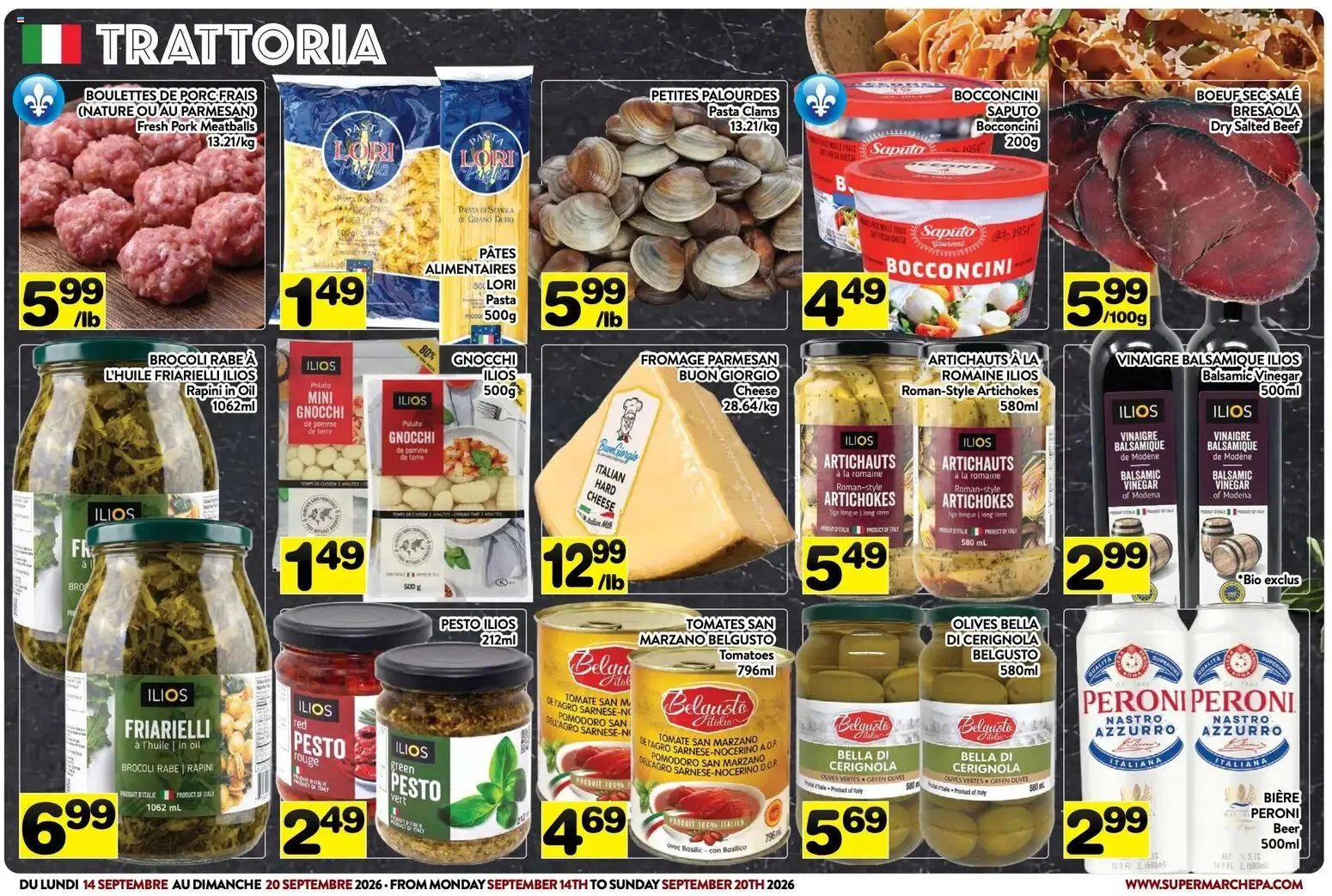 Pa Supermarché weekly flyer / circulaire