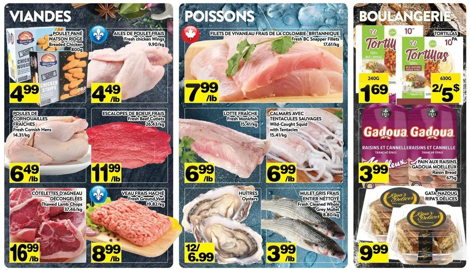 Pa Supermarché weekly flyer / circulaire