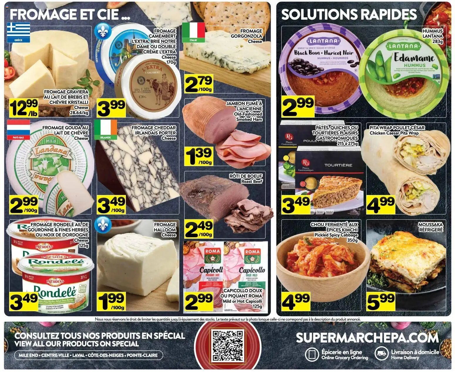Pa Supermarché weekly flyer / circulaire