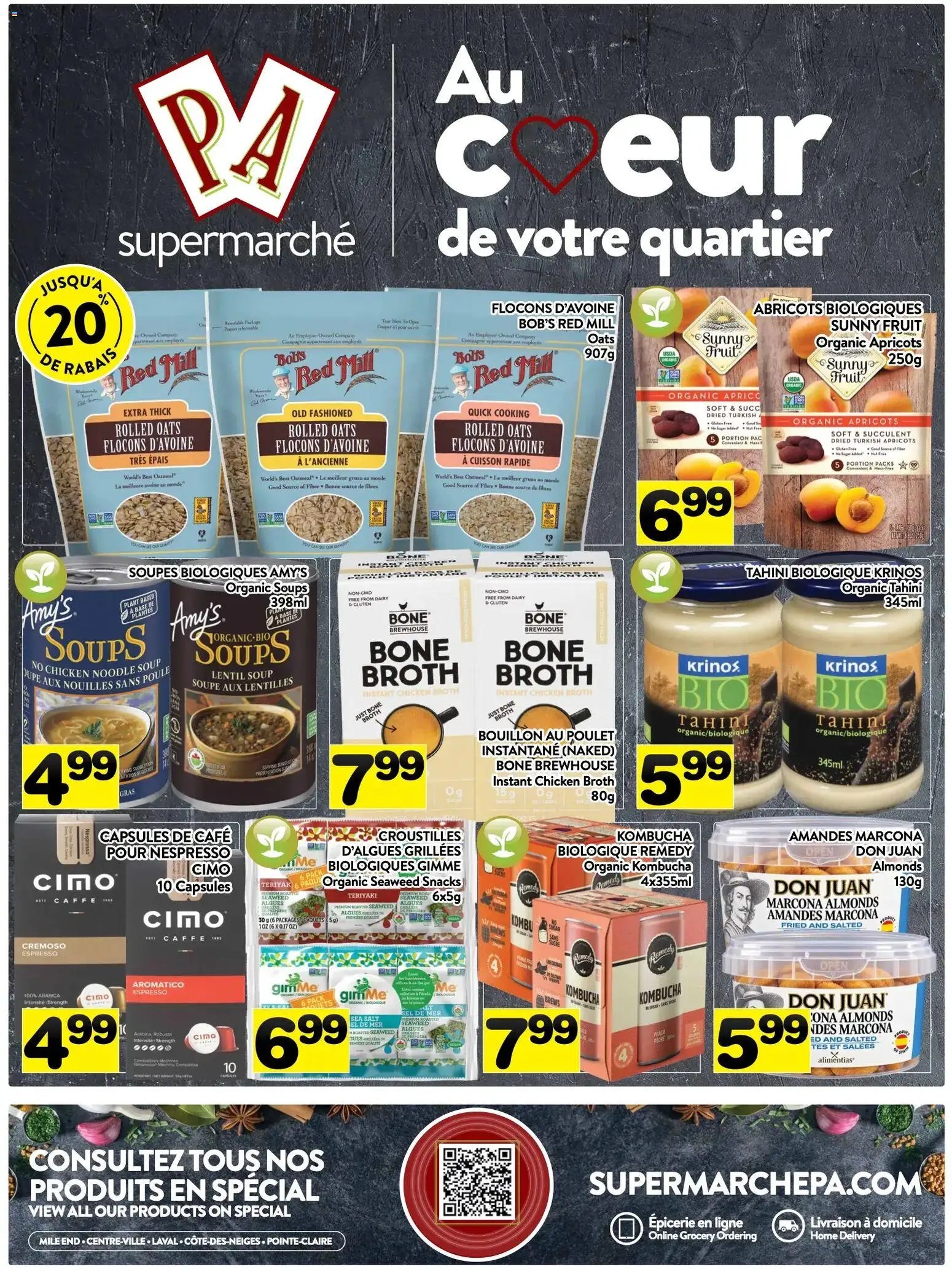 Pa Supermarché weekly flyer / circulaire
