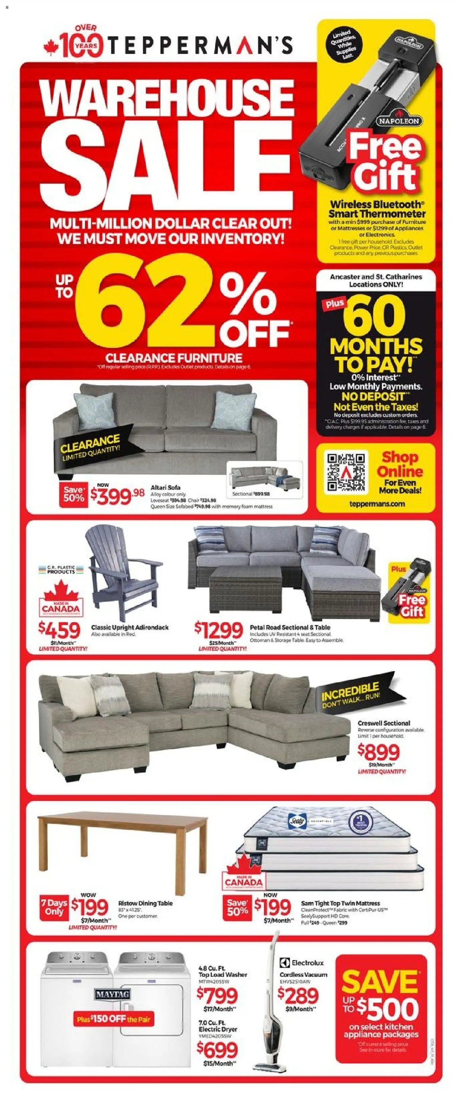 Tepperman's weekly flyer / circulaire