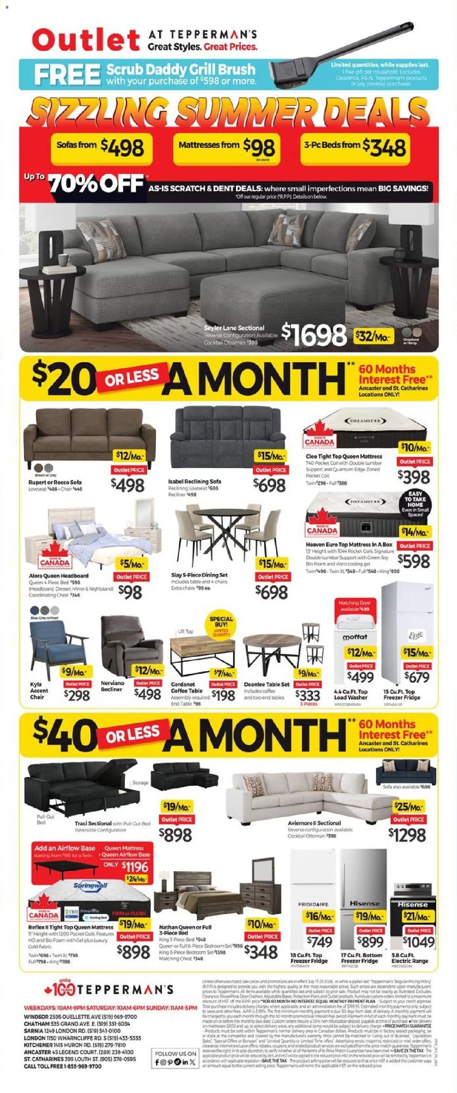 Tepperman's weekly flyer / circulaire