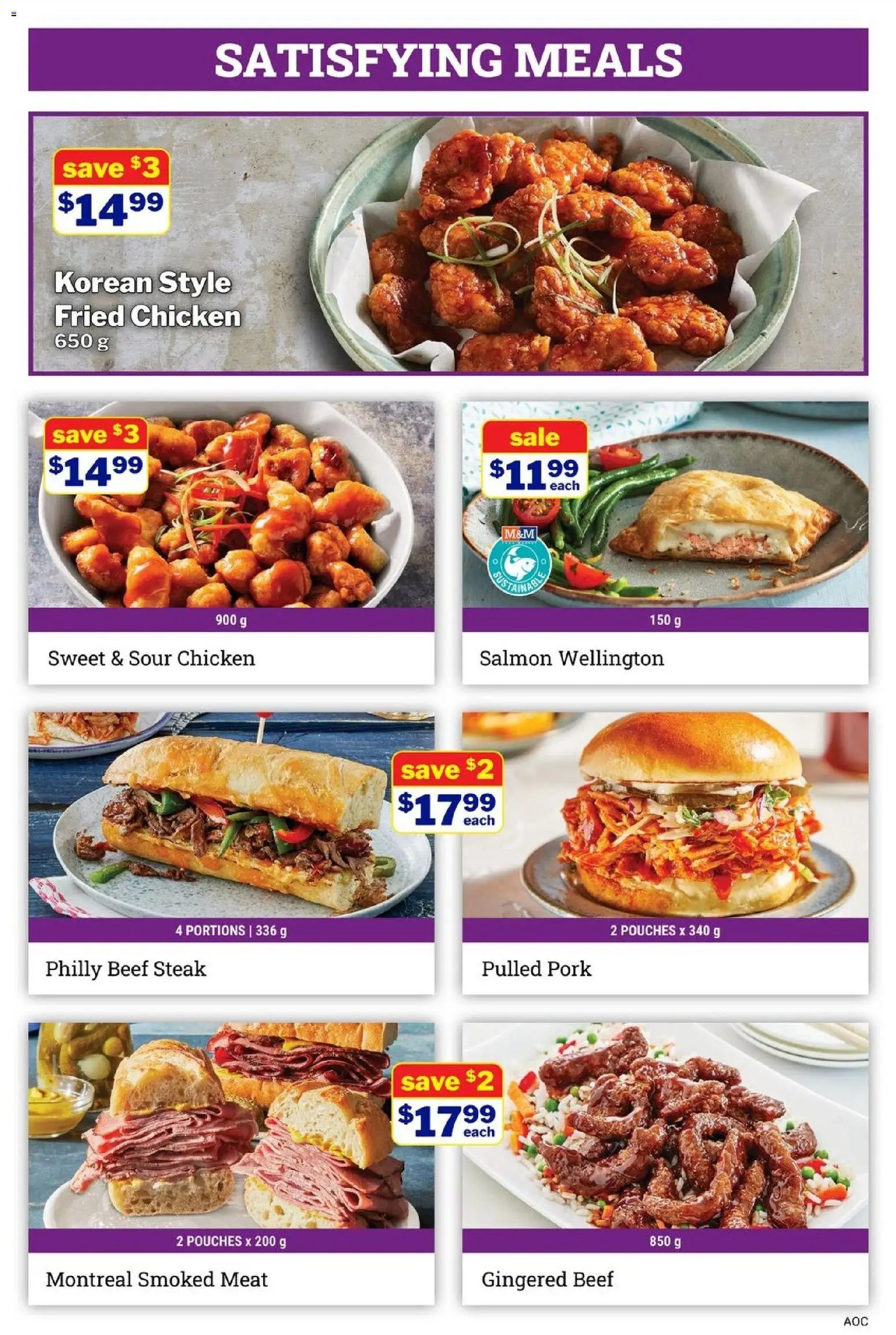 M&M Food Market weekly flyer / circulaire