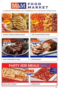 M&M Food Market weekly flyer / circulaire