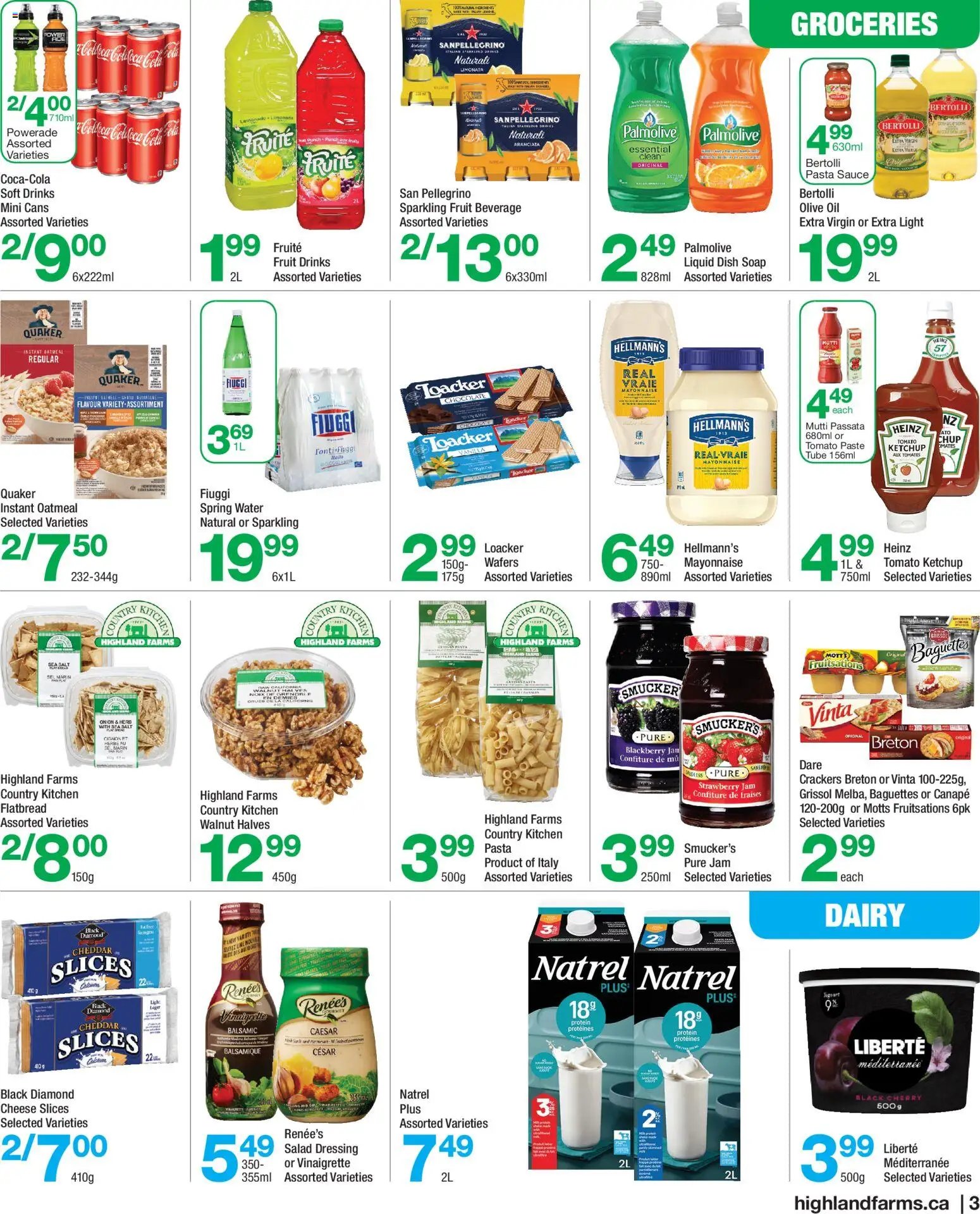 Highland Farms weekly flyer / circulaire