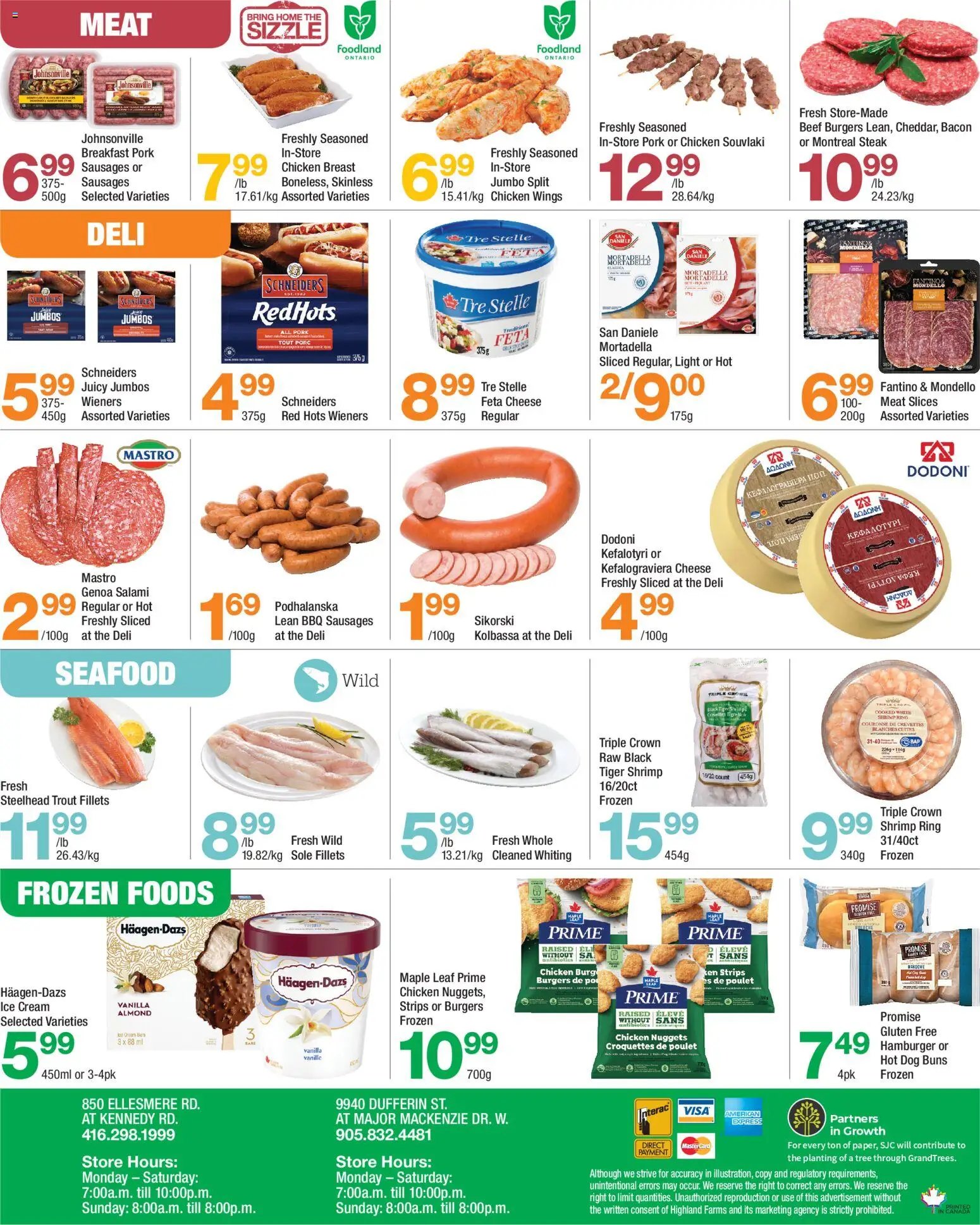 Highland Farms weekly flyer / circulaire