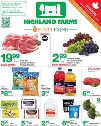 Highland Farms weekly flyer / circulaire