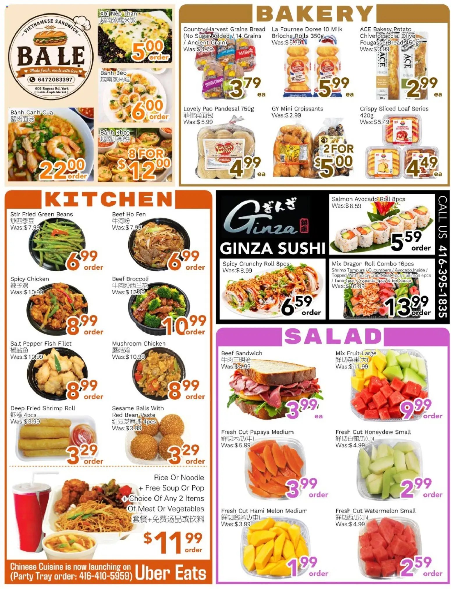 Ample Food Market weekly flyer Toronto York