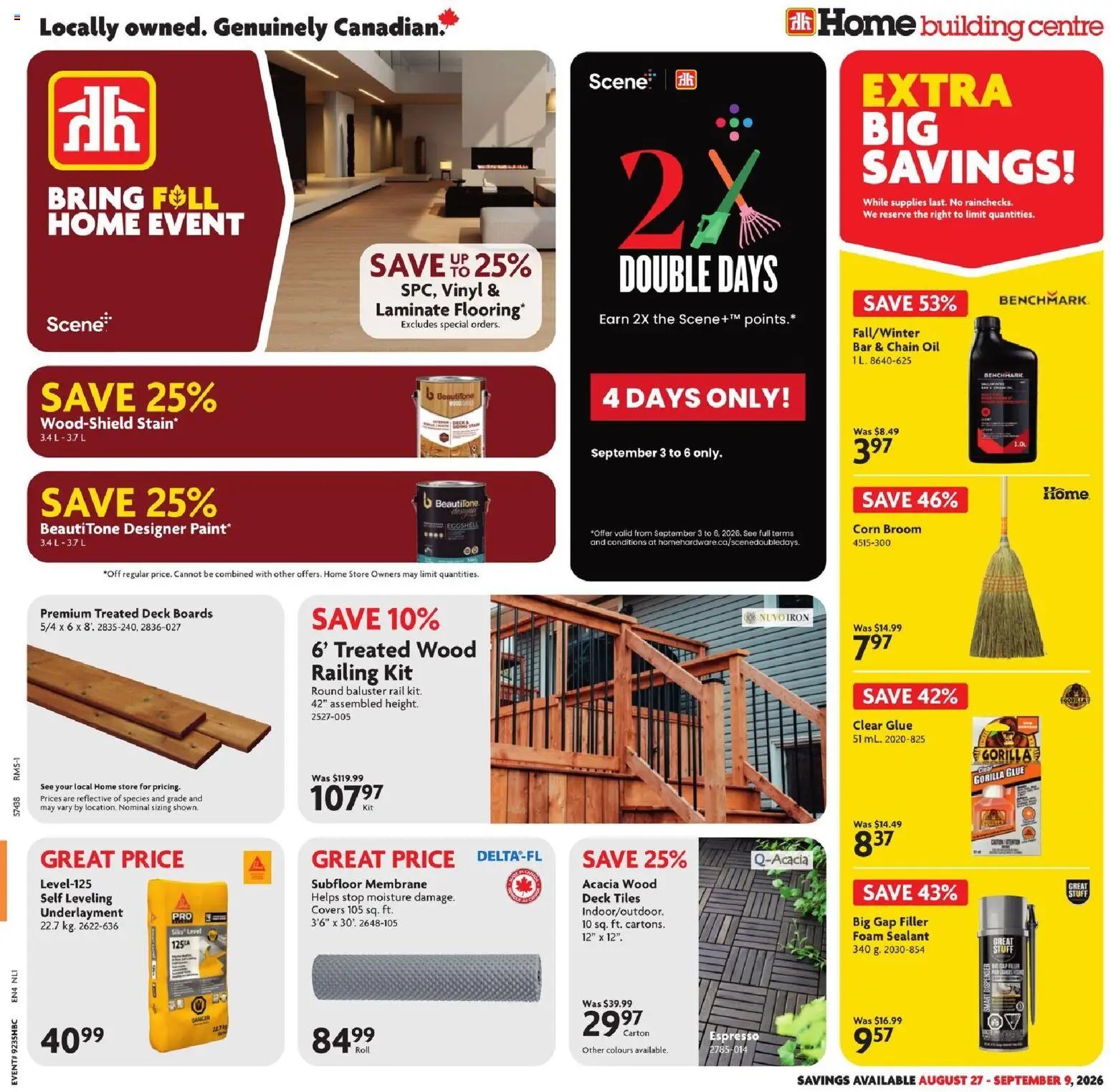 Home Hardware weekly flyer / circulaire