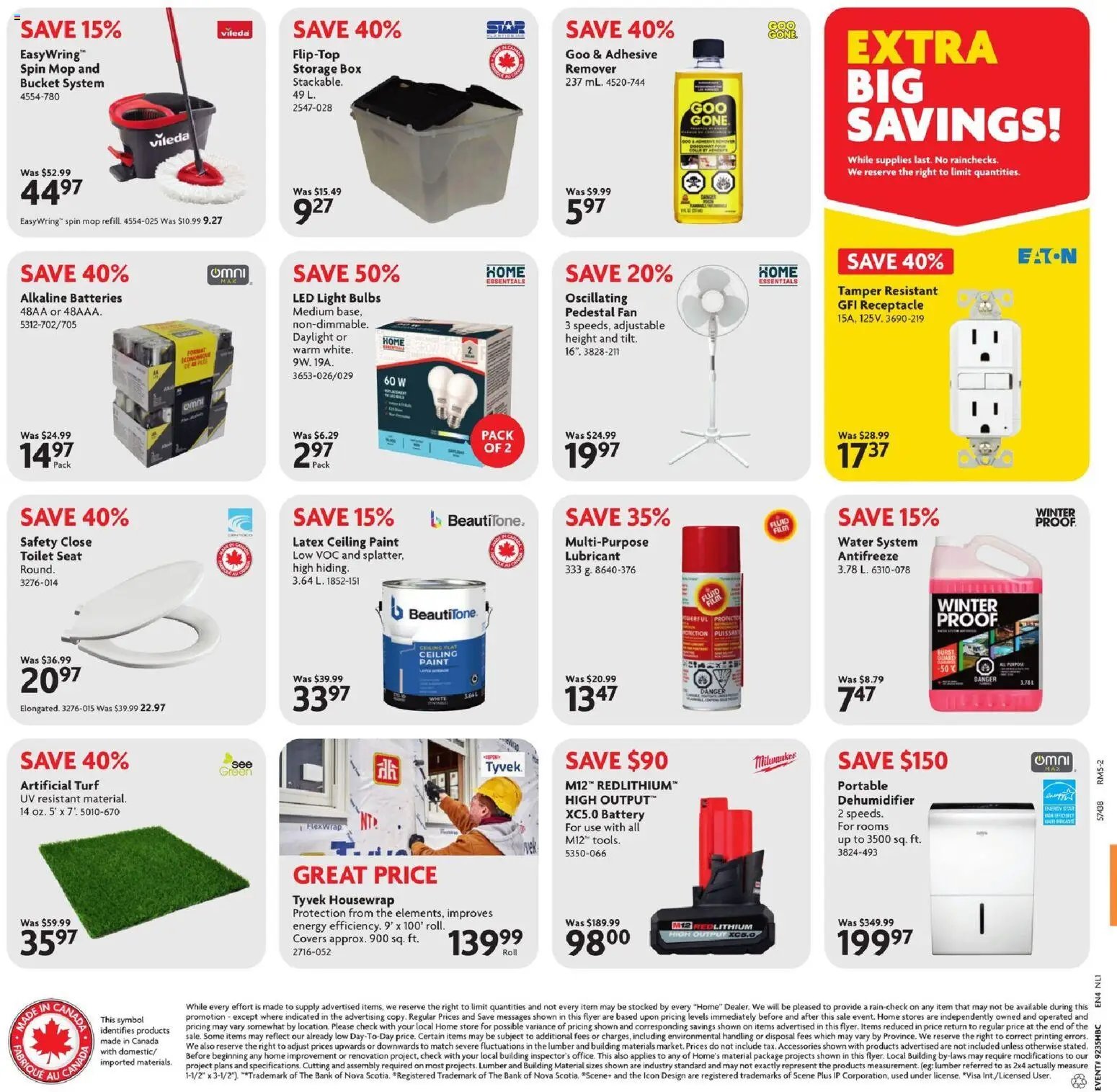 Home Hardware weekly flyer / circulaire