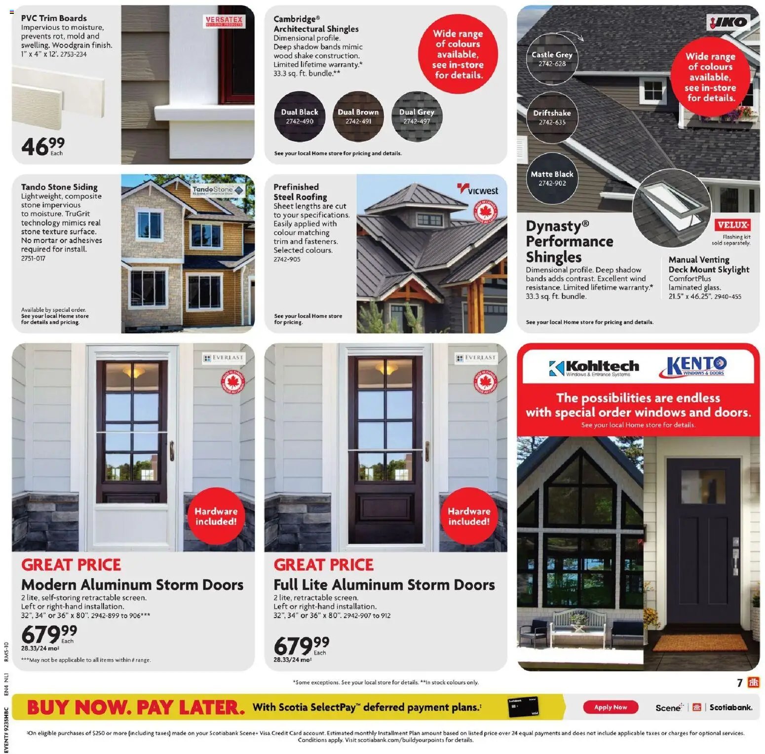 Home Hardware weekly flyer / circulaire