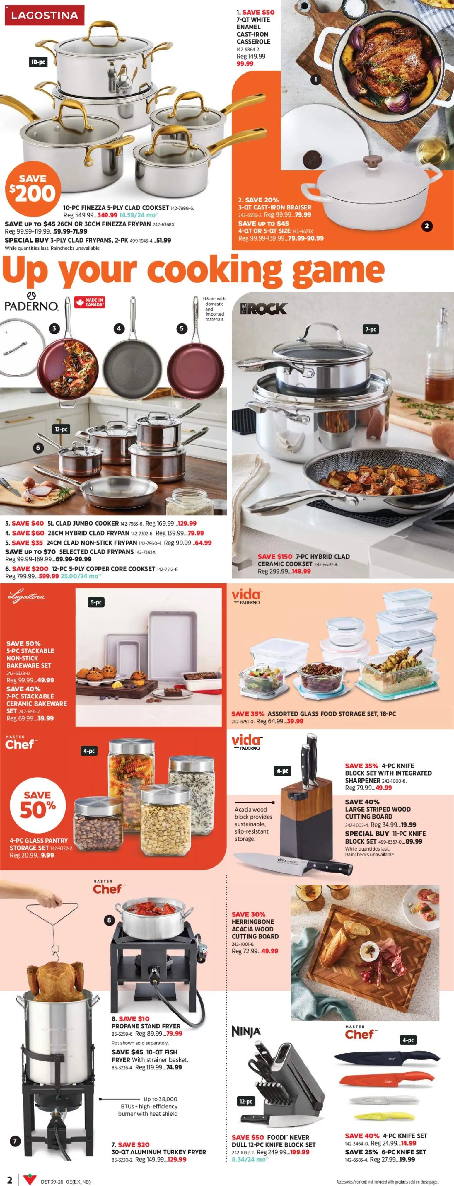 Canadian Tire flyer - Fall inspirations
