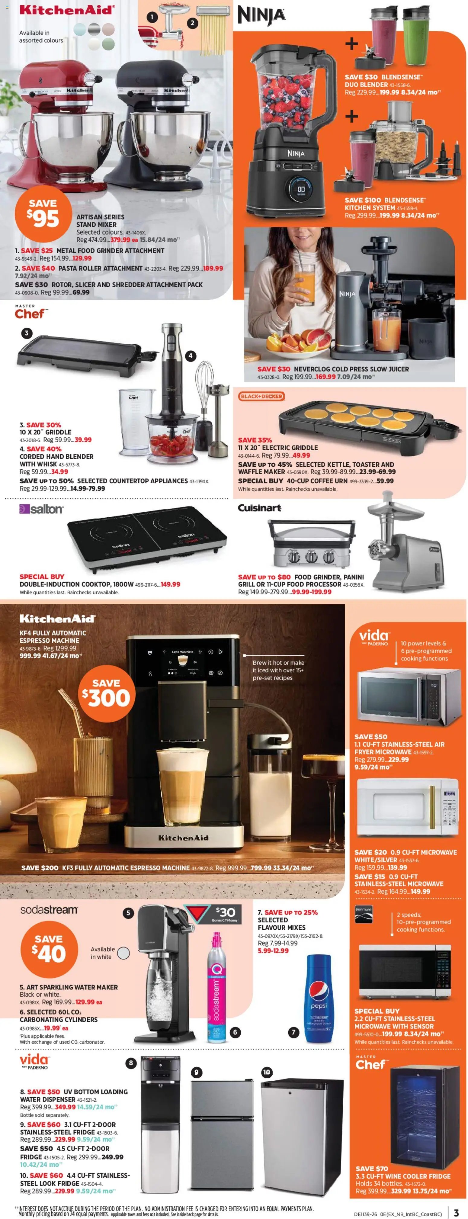 Canadian Tire flyer - Fall inspirations