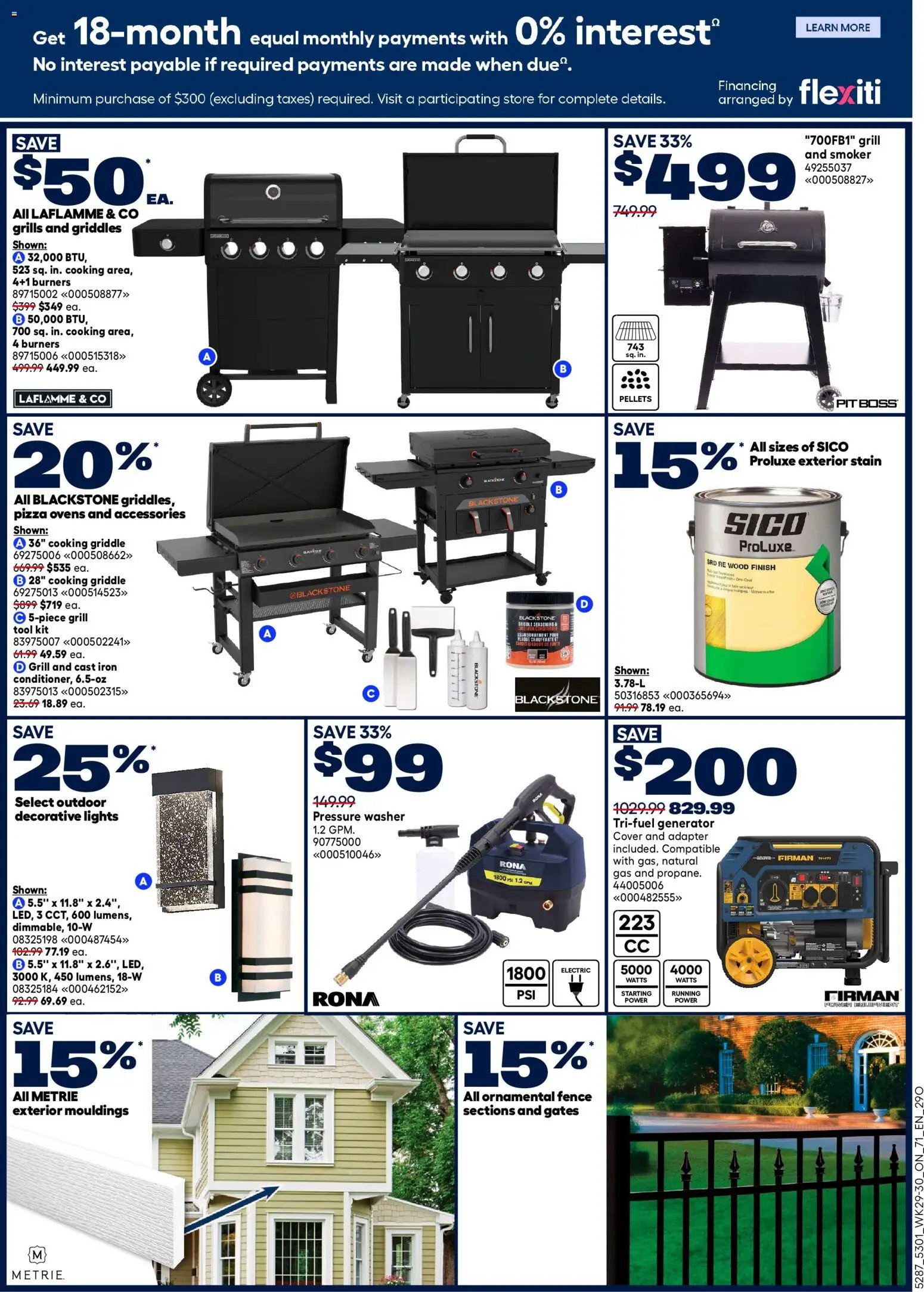Rona weekly flyer