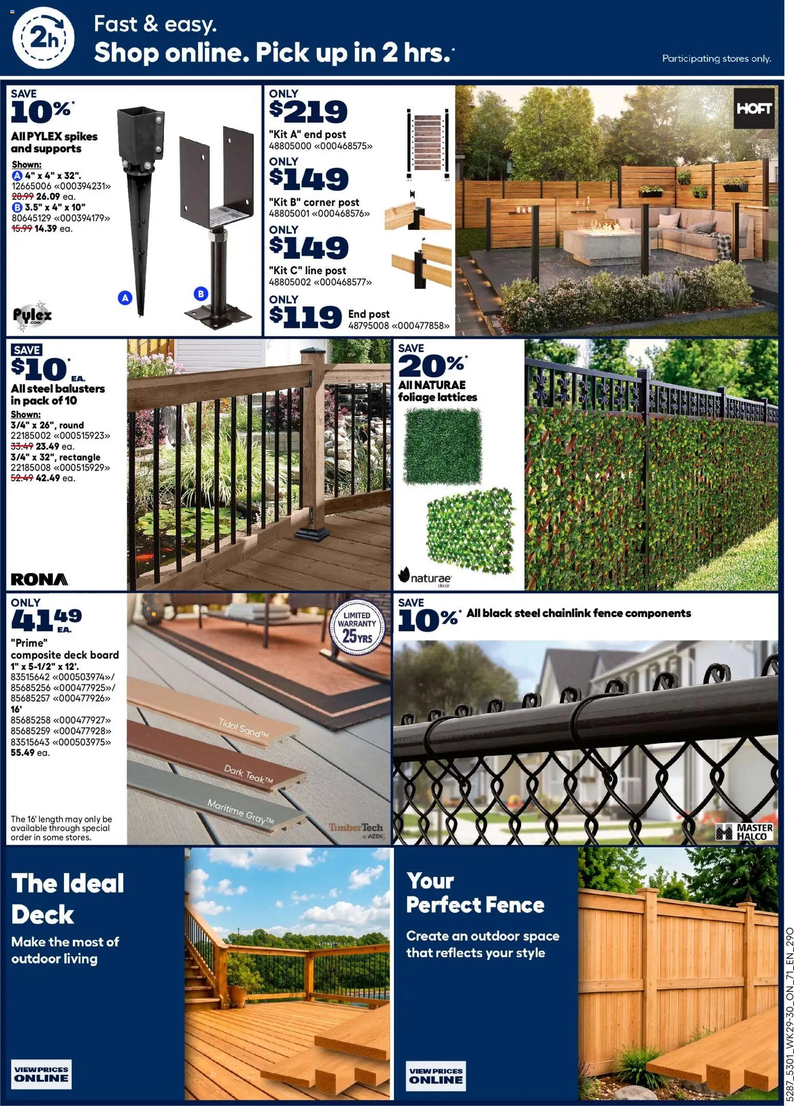 Rona weekly flyer