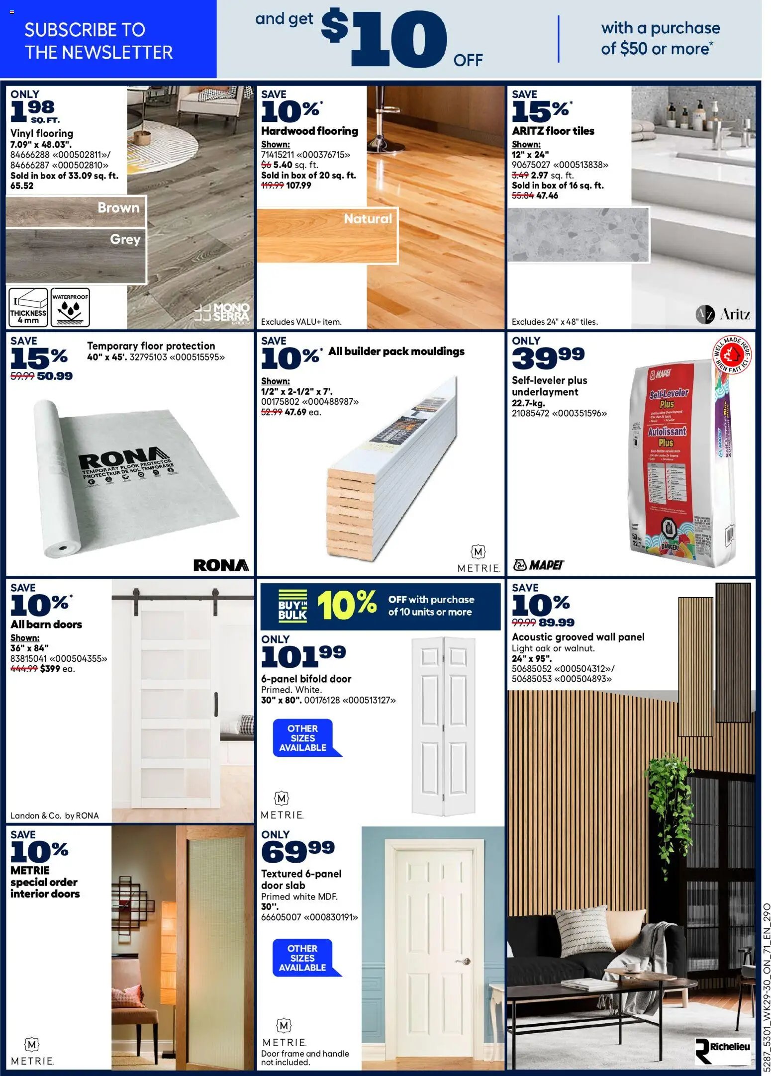 Rona weekly flyer