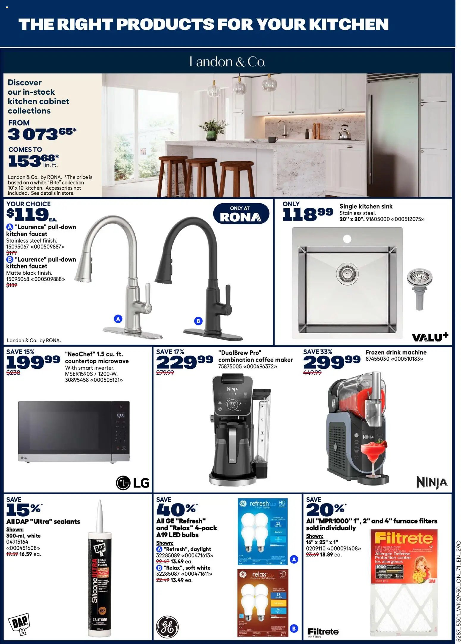 Rona weekly flyer