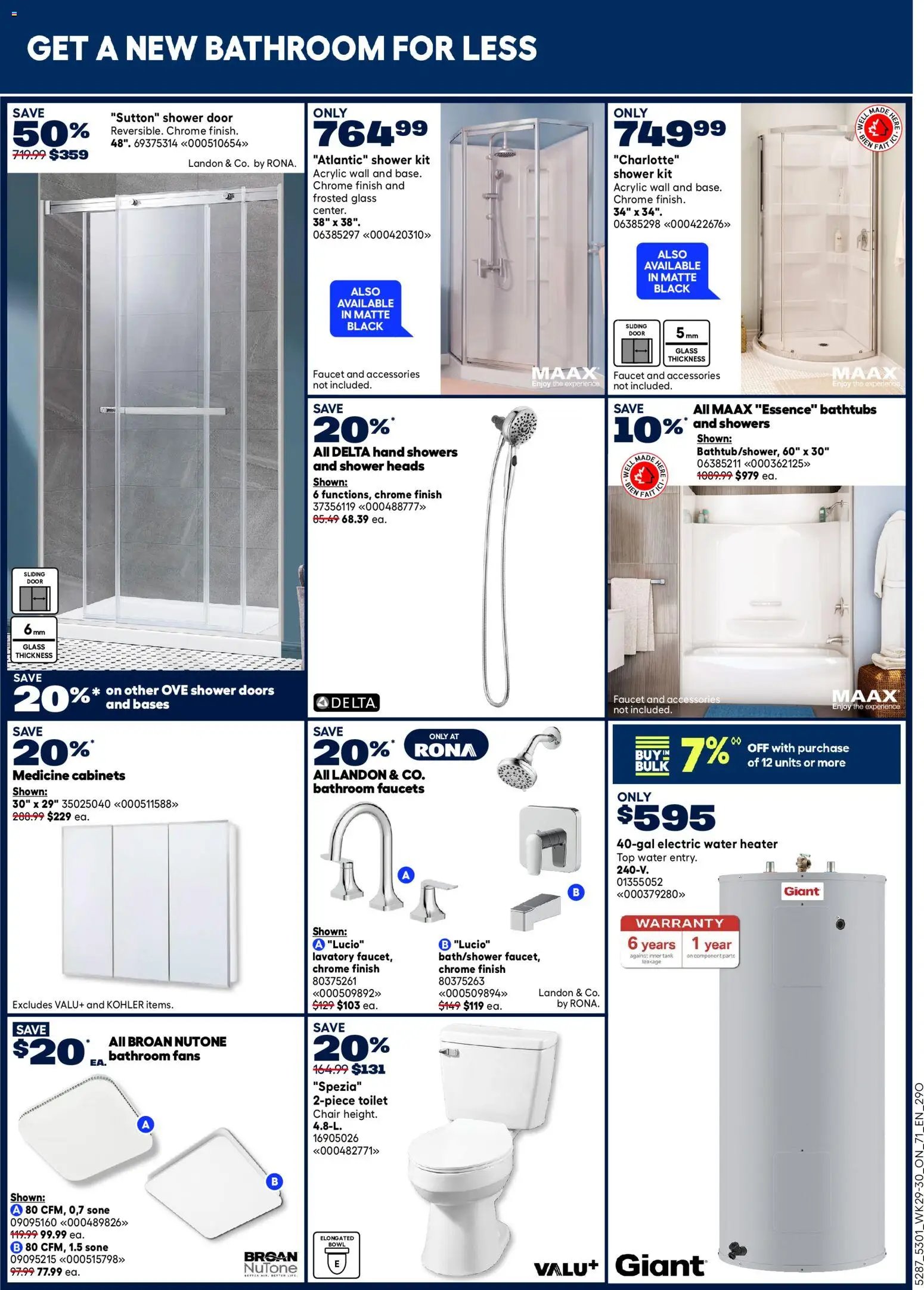 Rona weekly flyer
