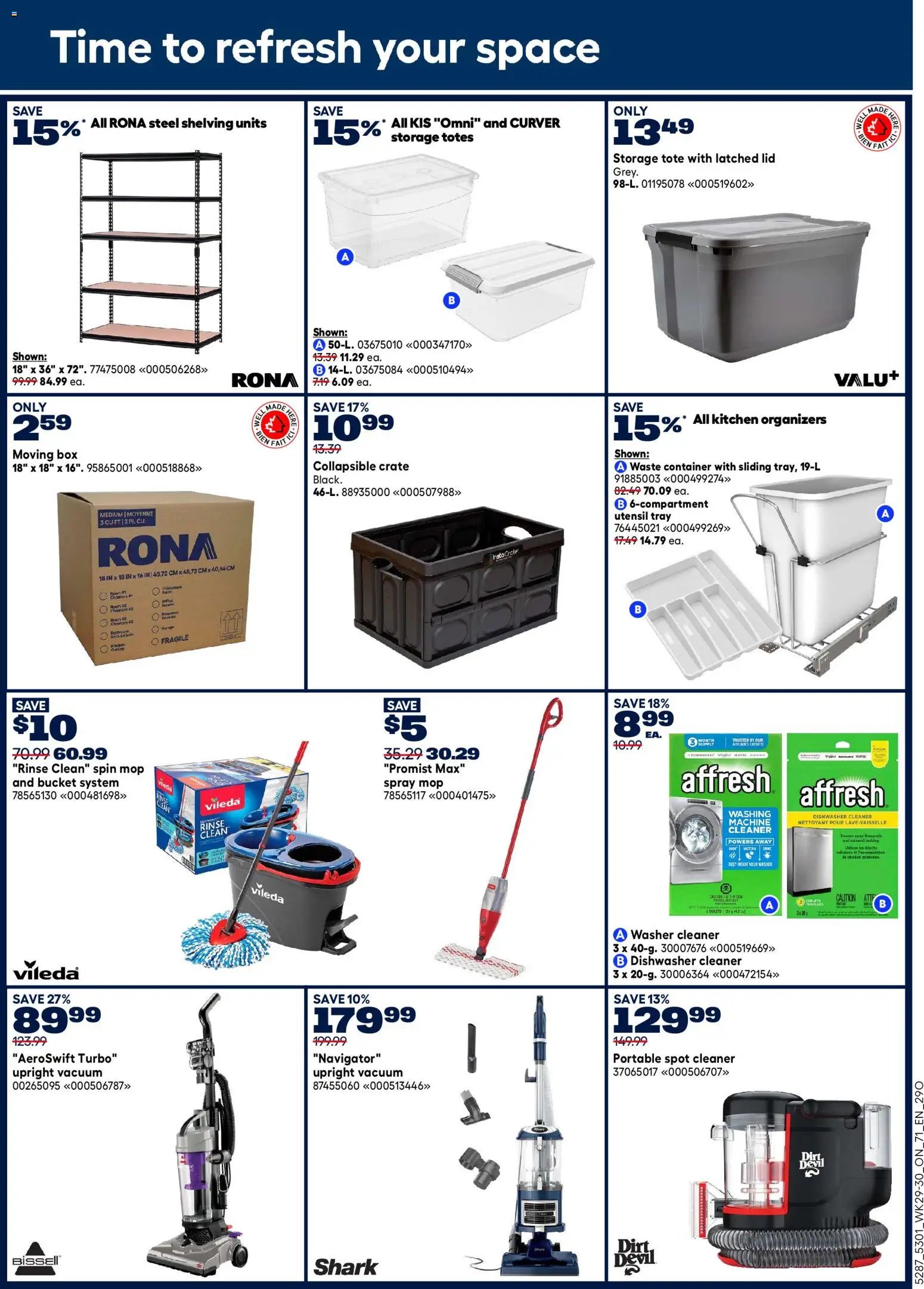 Rona weekly flyer