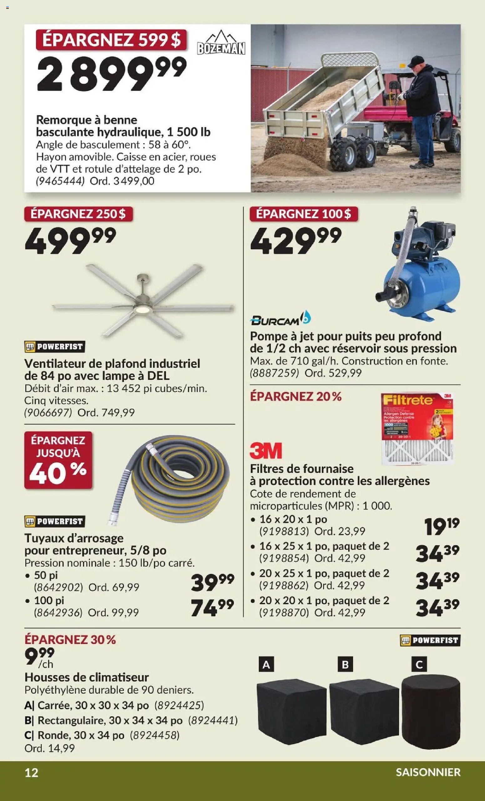 Princess Auto circulaire - 2 Semaines de Soldes !