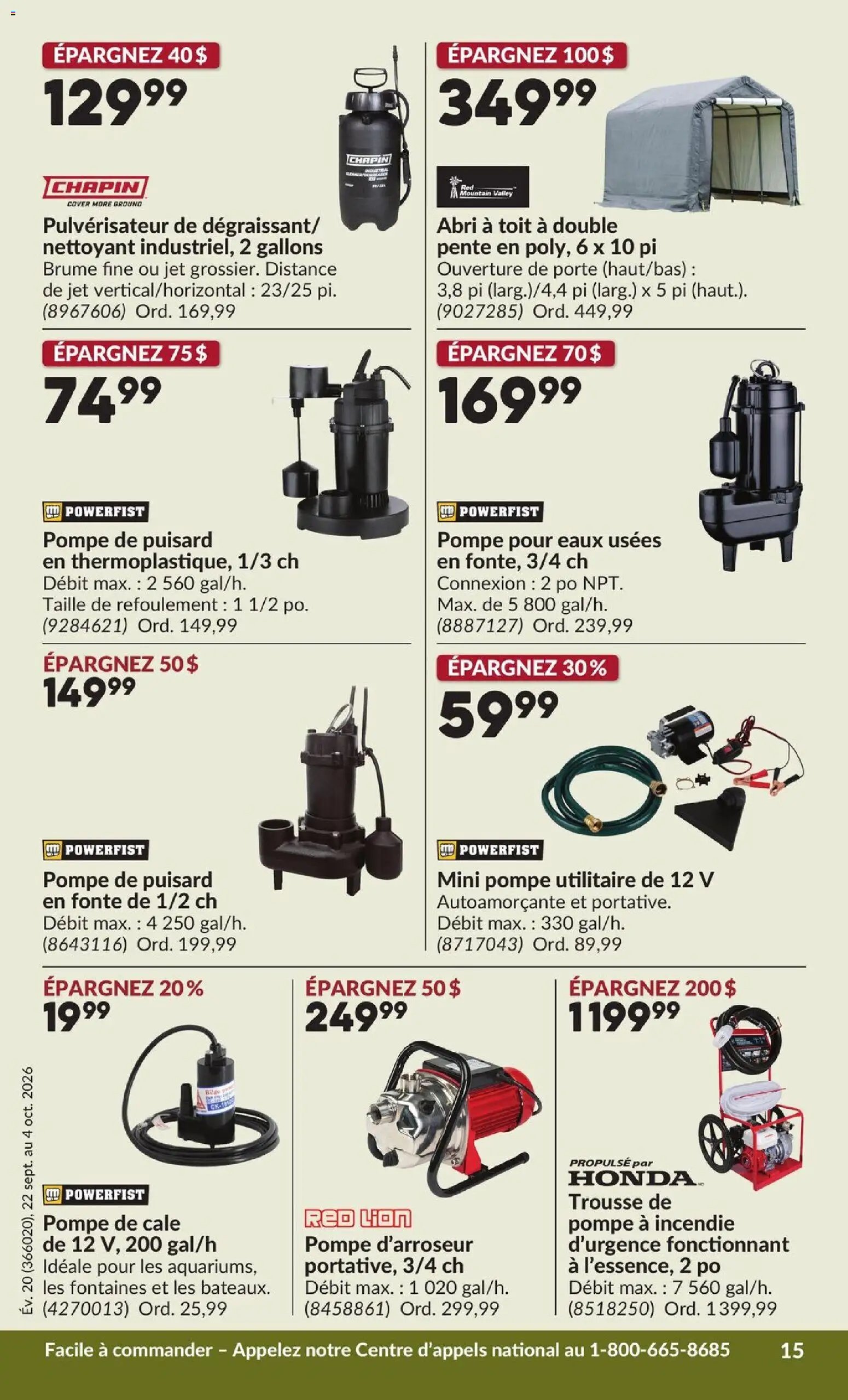 Princess Auto circulaire - 2 Semaines de Soldes !