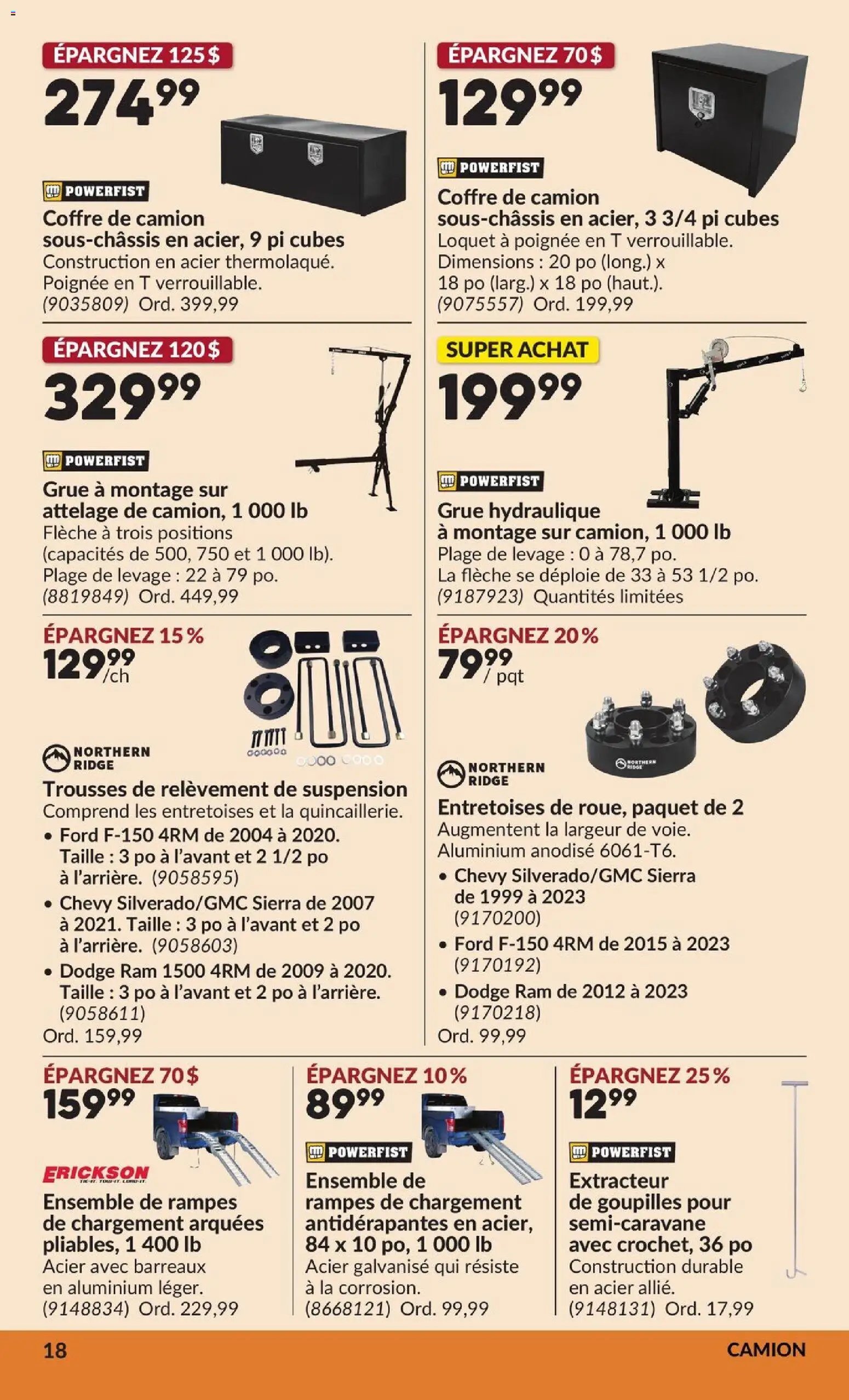 Princess Auto circulaire - 2 Semaines de Soldes !