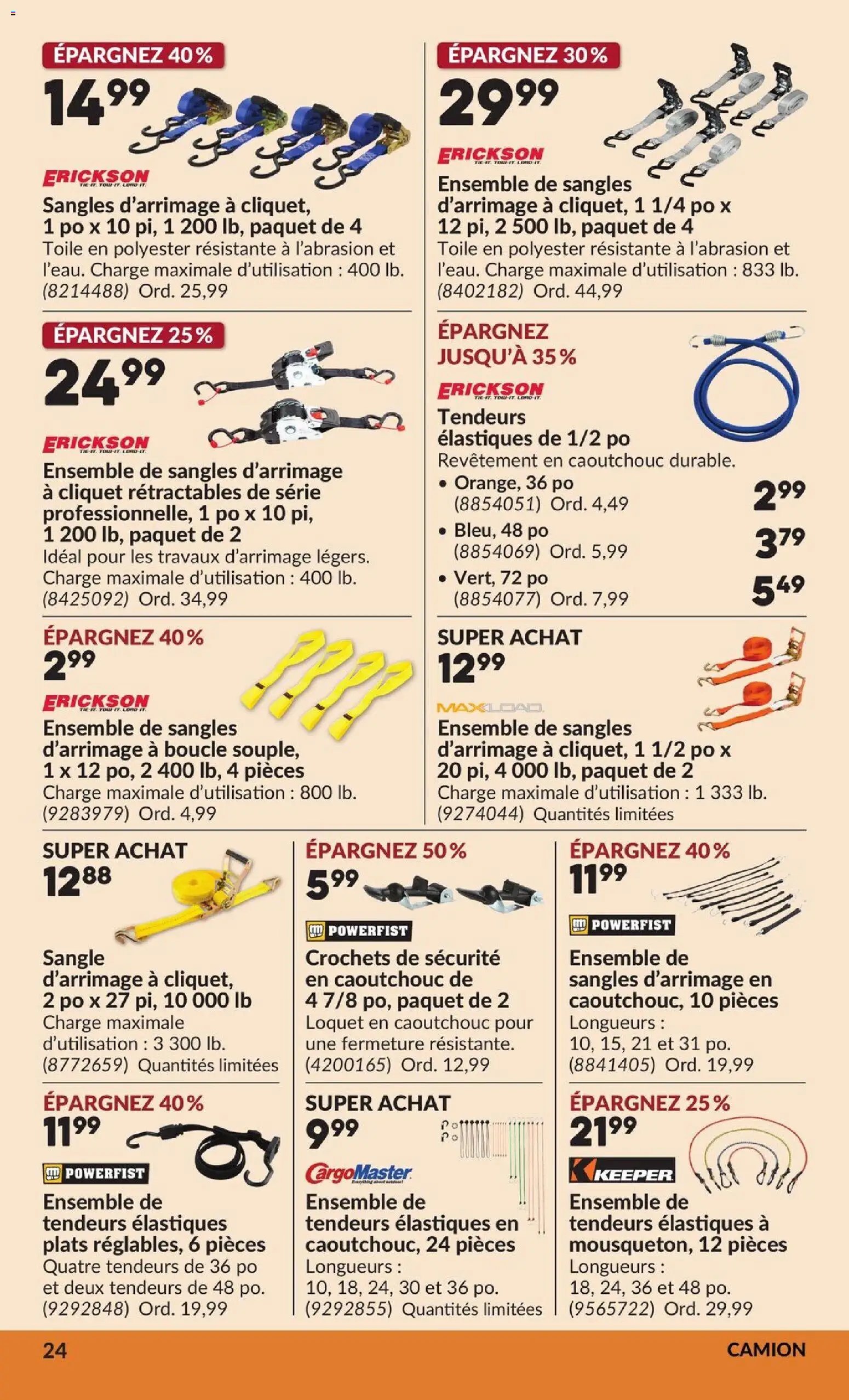 Princess Auto circulaire - 2 Semaines de Soldes !