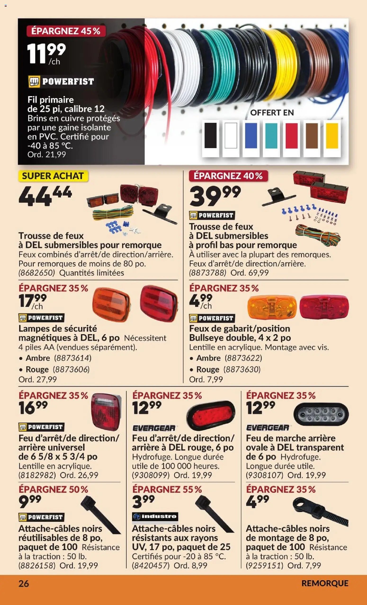 Princess Auto circulaire - 2 Semaines de Soldes !
