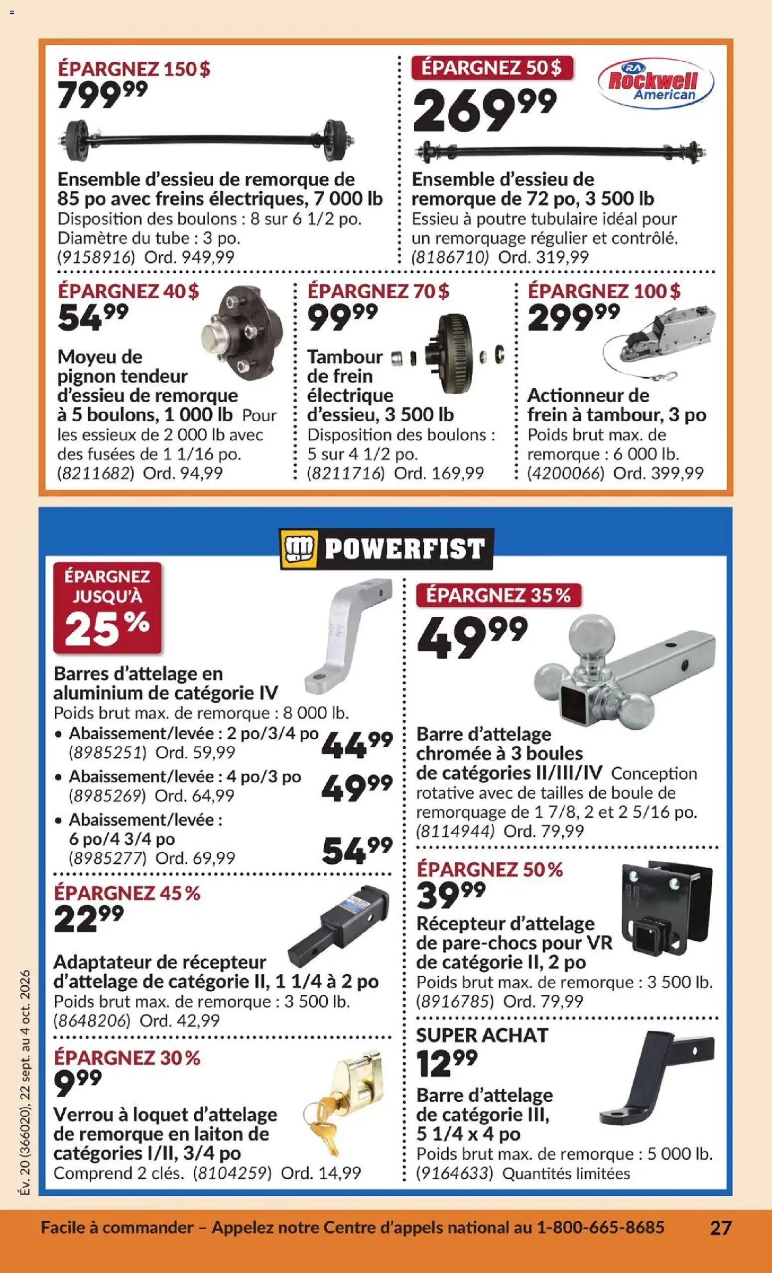 Princess Auto circulaire - 2 Semaines de Soldes !