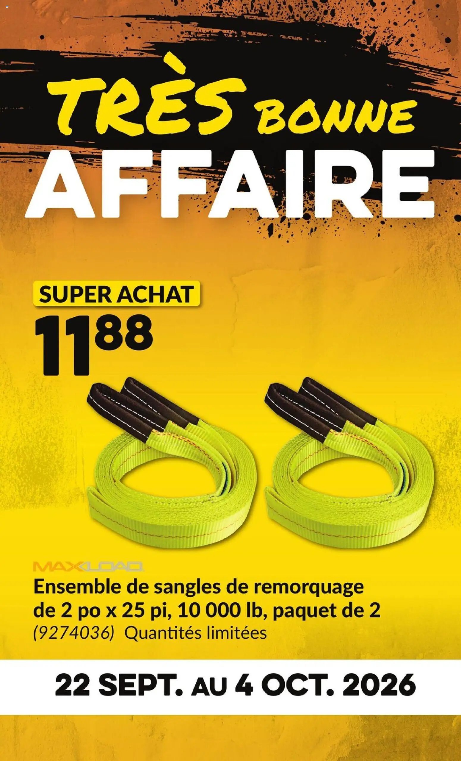 Princess Auto circulaire - 2 Semaines de Soldes !