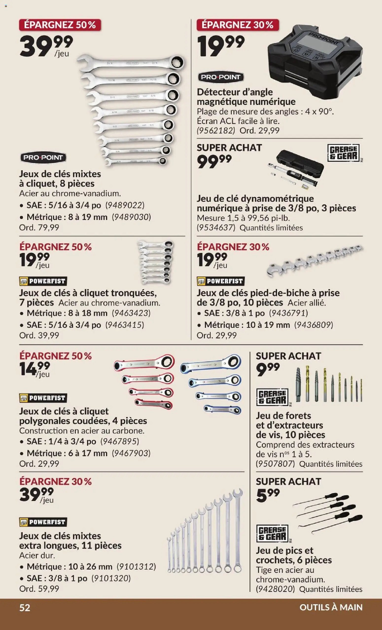 Princess Auto circulaire - 2 Semaines de Soldes !