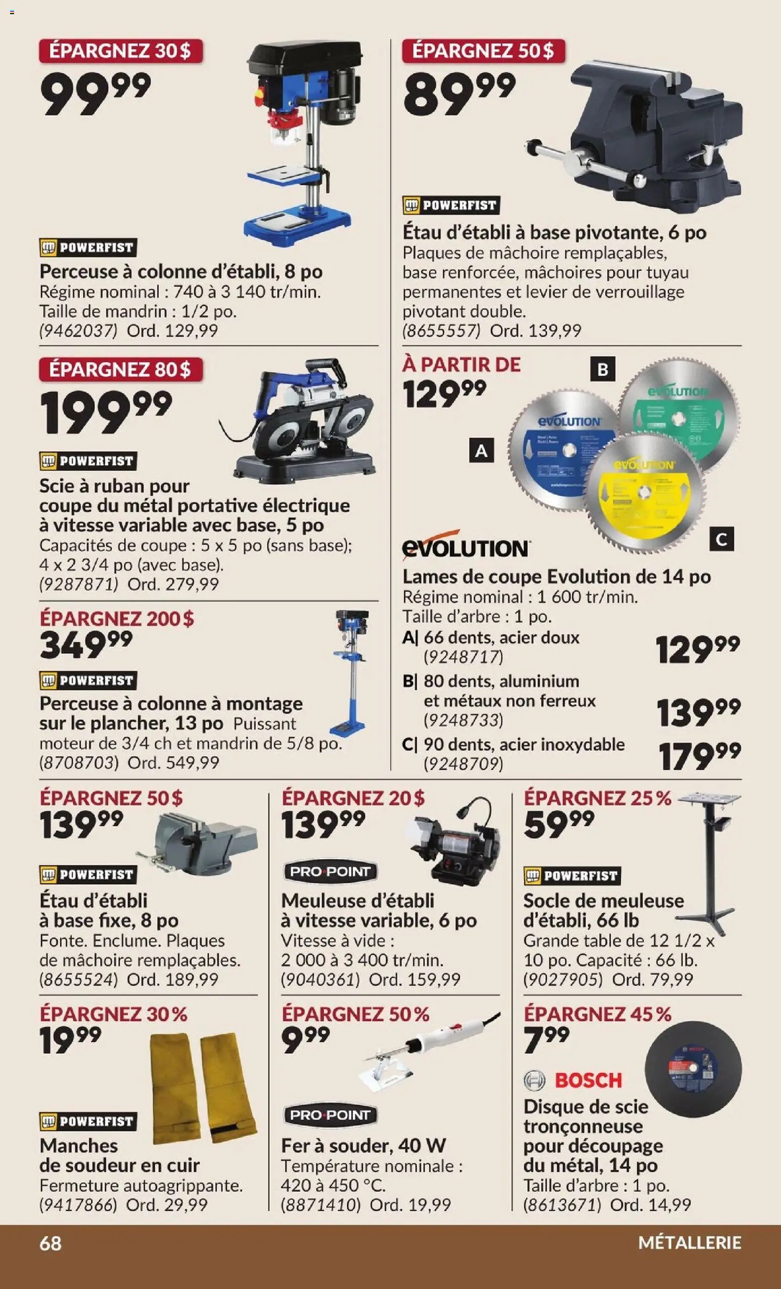 Princess Auto circulaire - 2 Semaines de Soldes !
