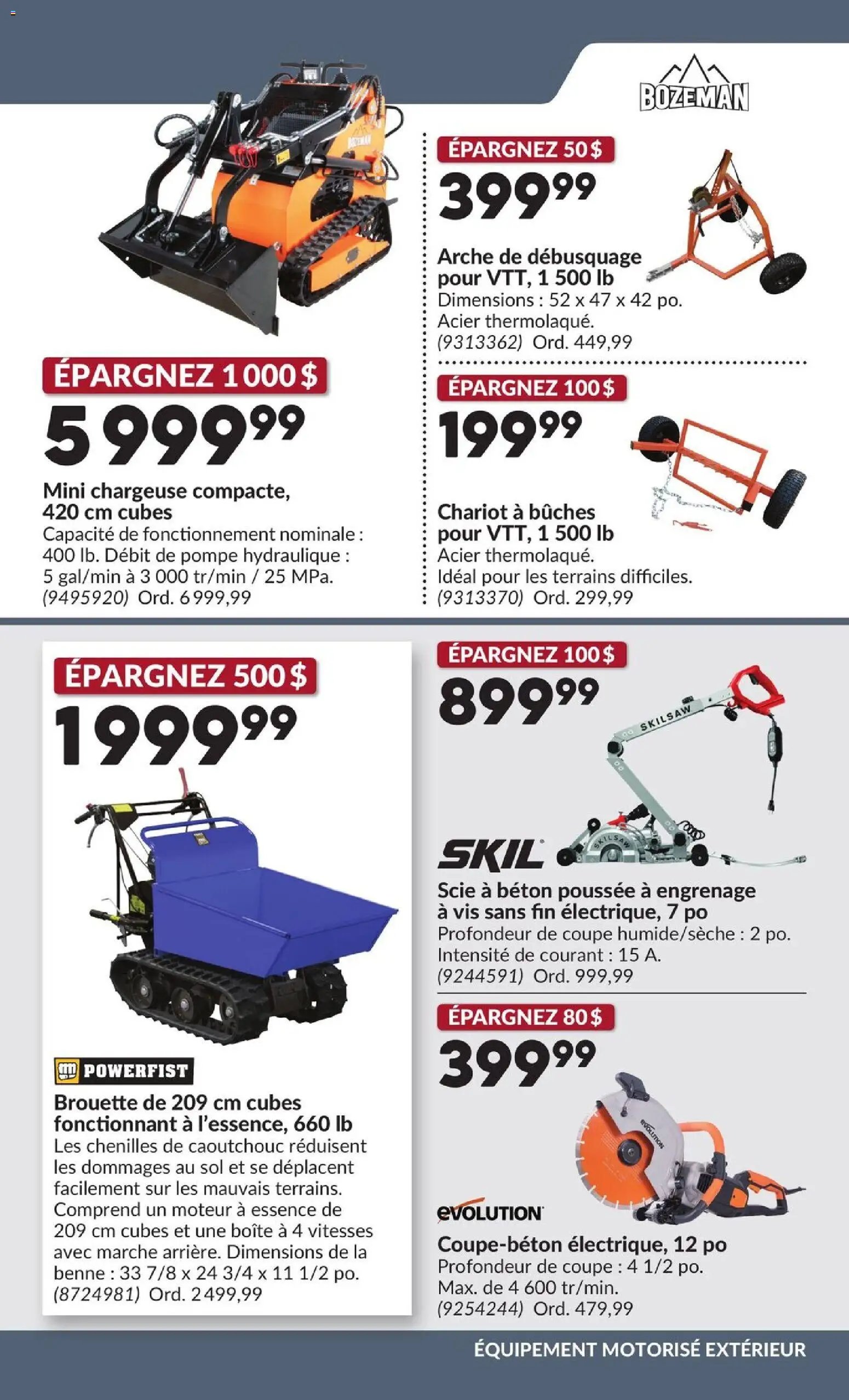 Princess Auto circulaire - 2 Semaines de Soldes !