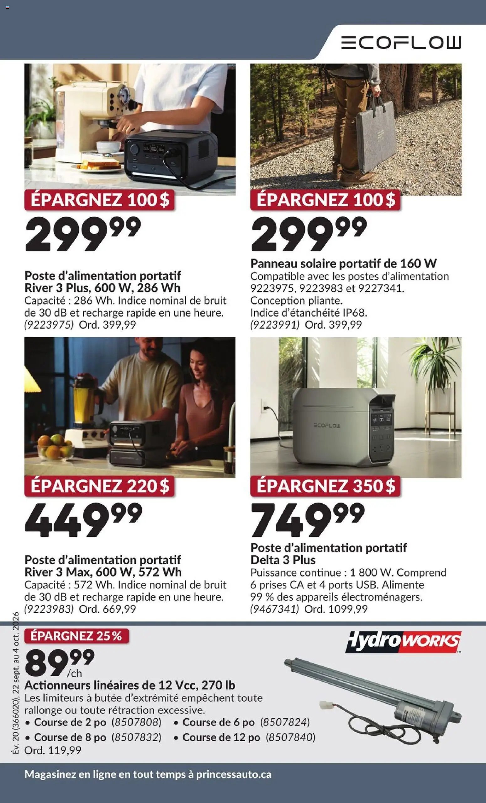 Princess Auto circulaire - 2 Semaines de Soldes !