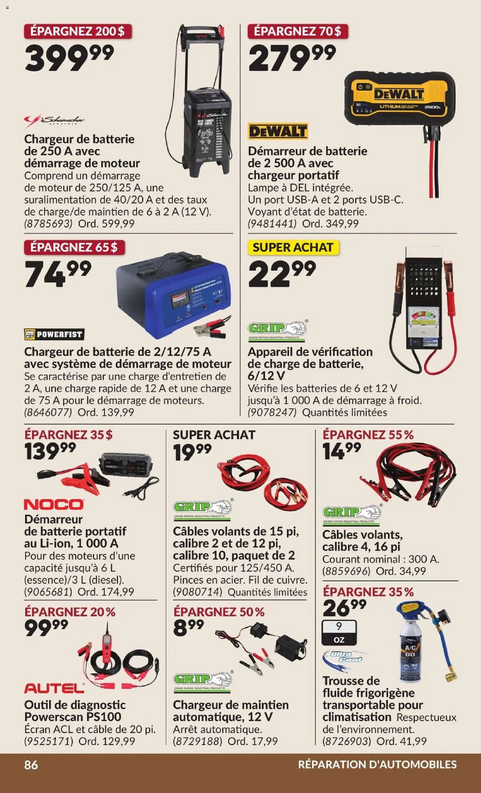 Princess Auto circulaire - 2 Semaines de Soldes !