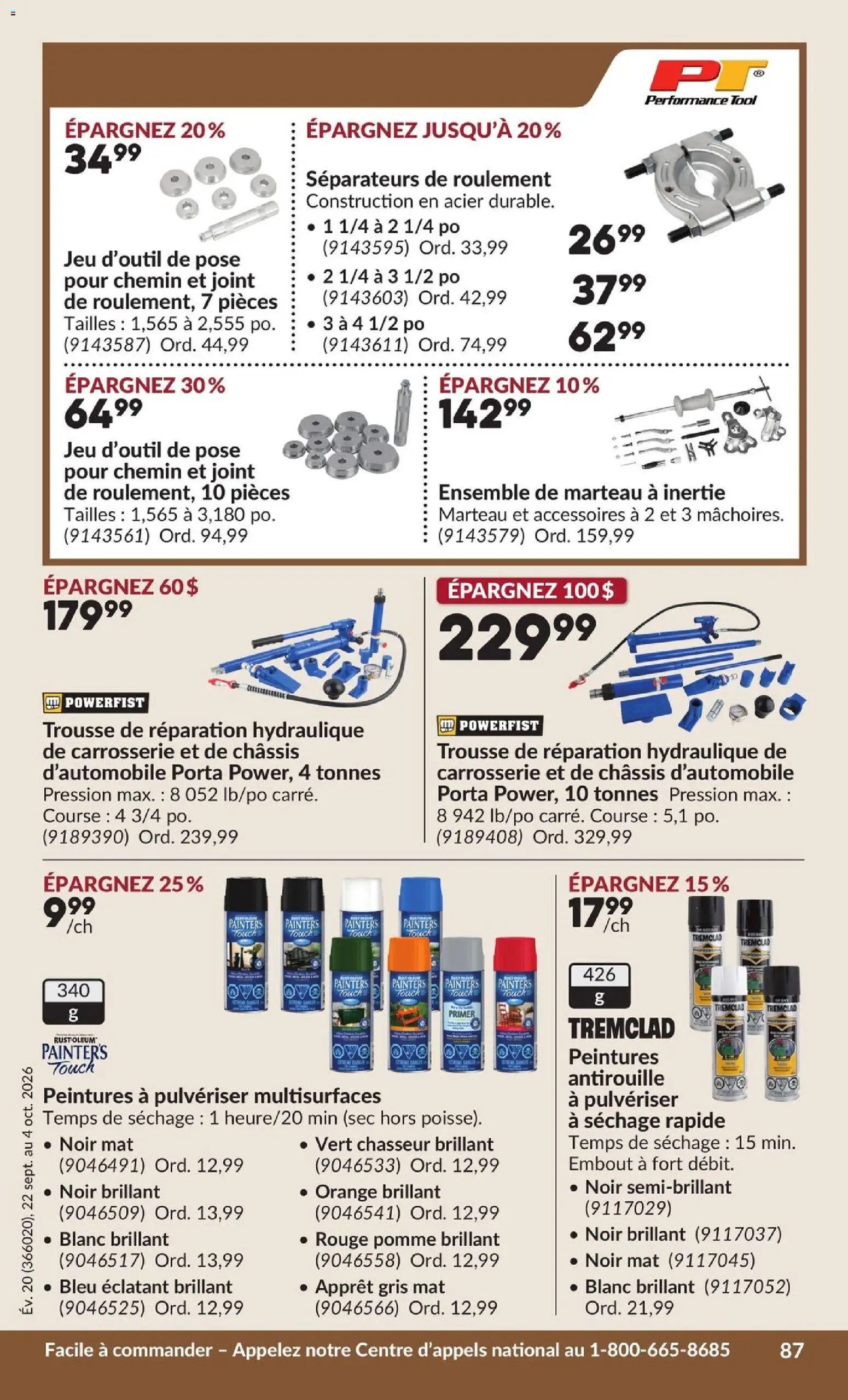 Princess Auto circulaire - 2 Semaines de Soldes !
