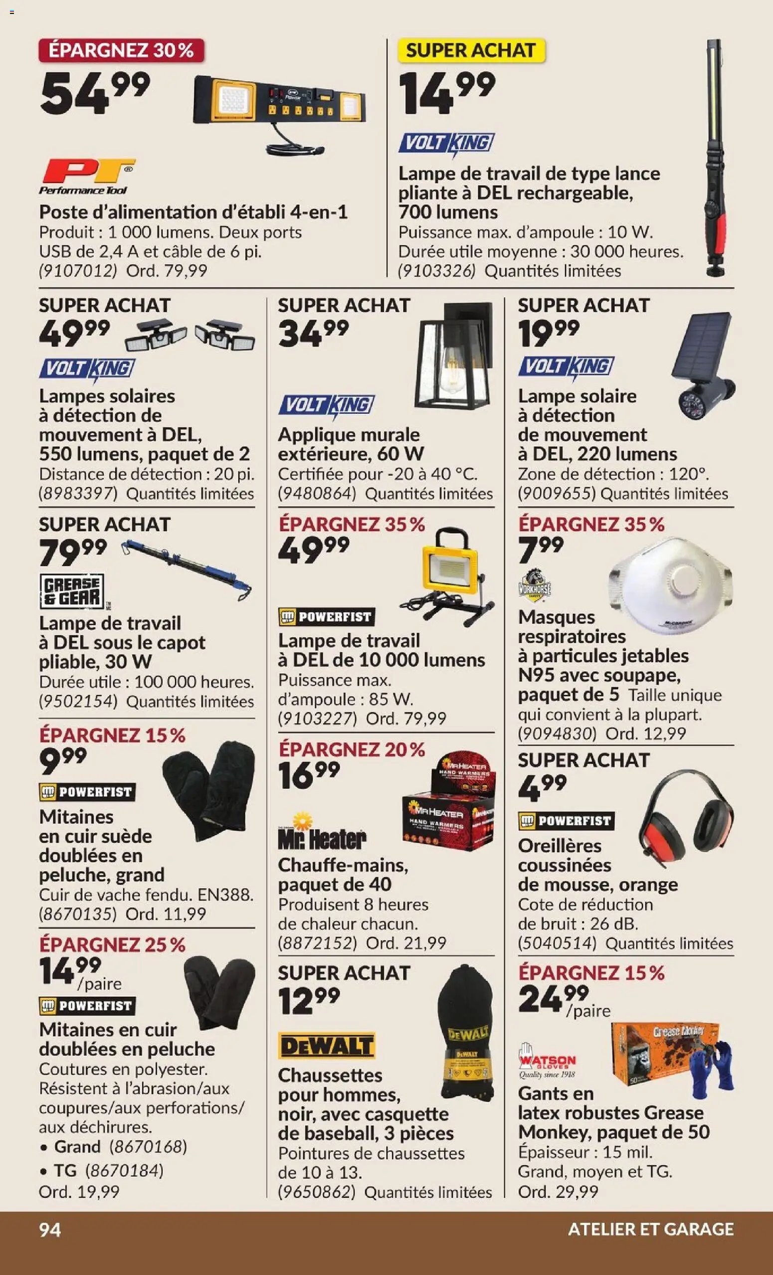 Princess Auto circulaire - 2 Semaines de Soldes !