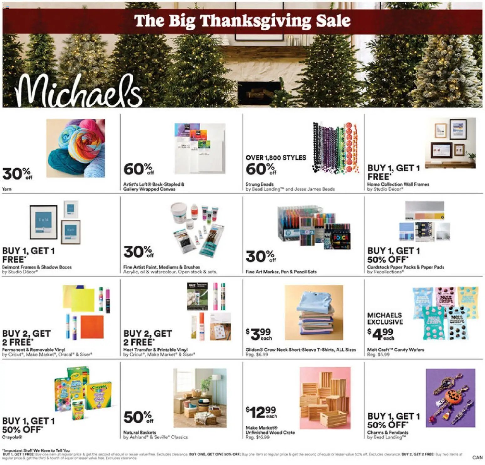 Michaels weekly flyer / circulaire