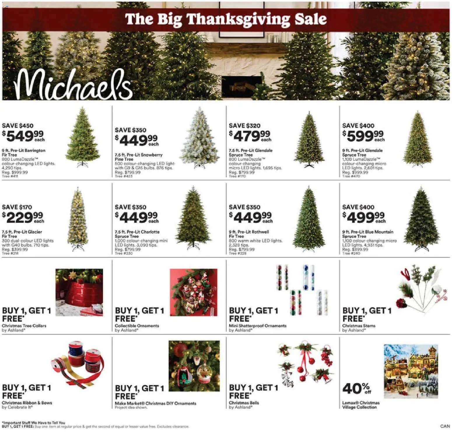 Michaels weekly flyer / circulaire