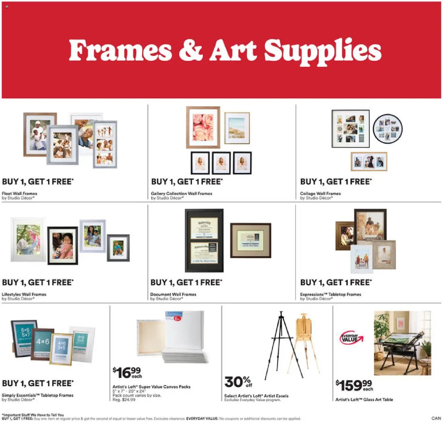 Michaels weekly flyer / circulaire